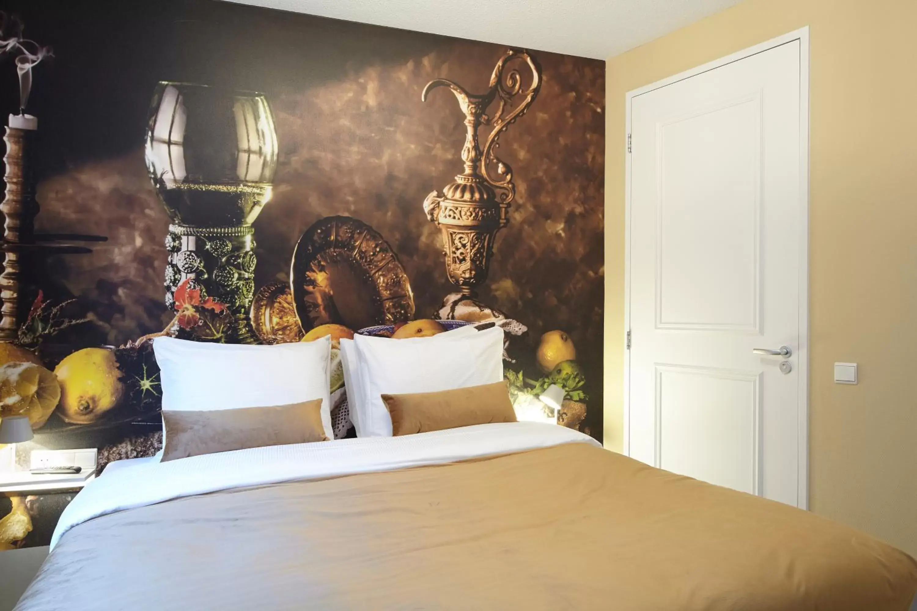 Bedroom, Bed in The Muse Amsterdam - Boutique Hotel