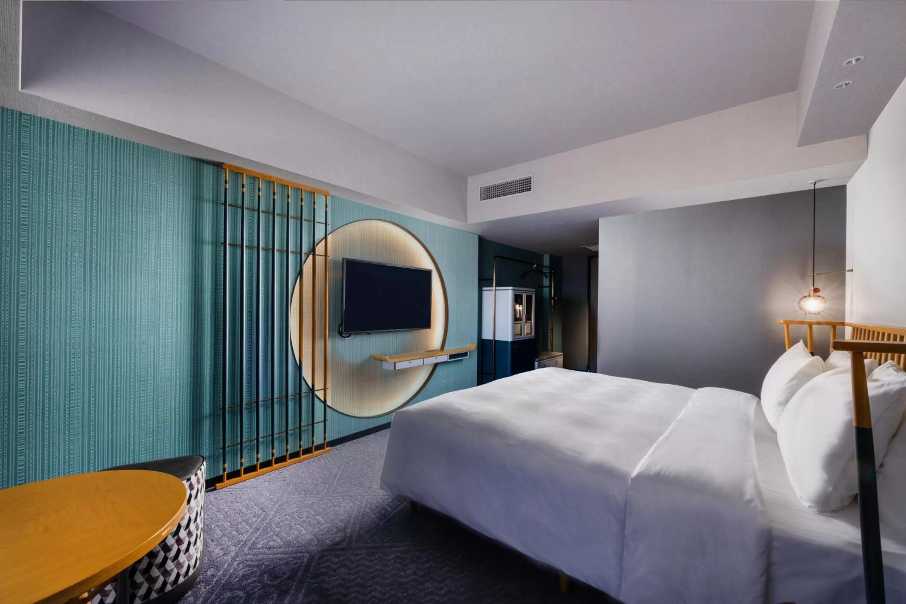 View (from property/room), Bed in Mercure Kyoto Station