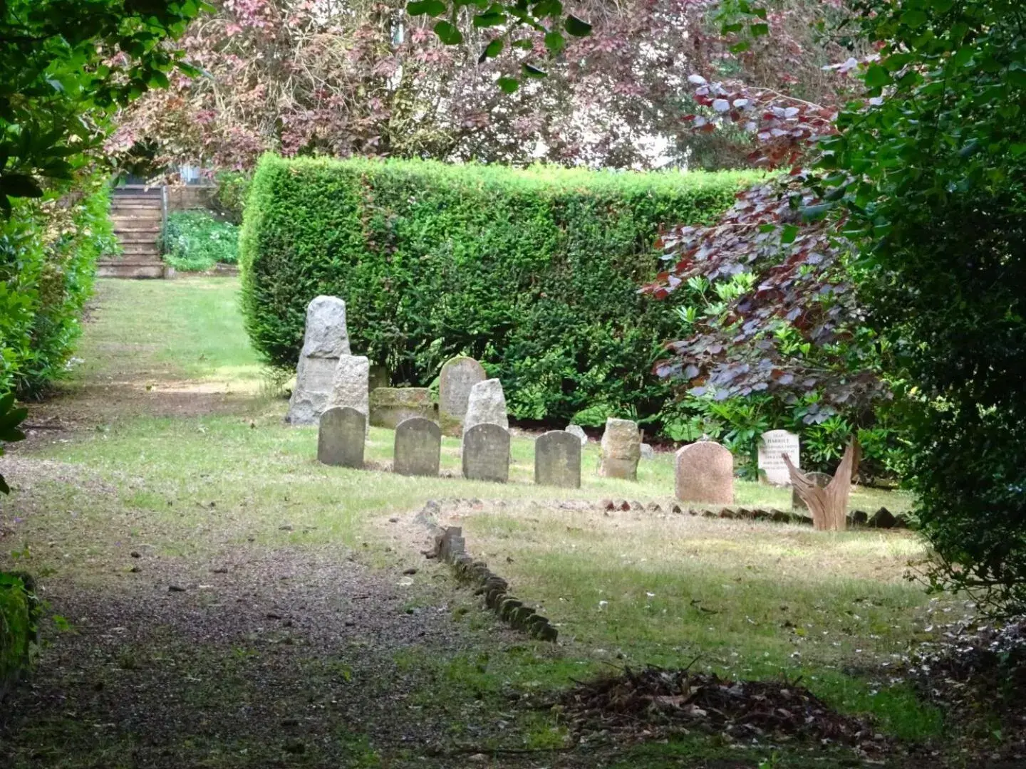 Garden in Passford House Hotel