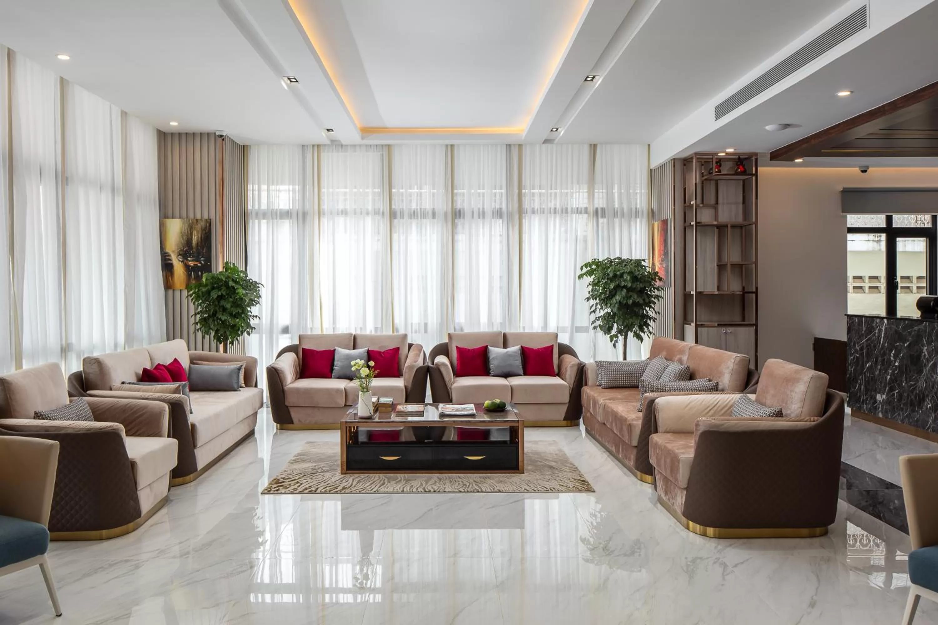 Lobby or reception in Sensory Park Urban Hotel