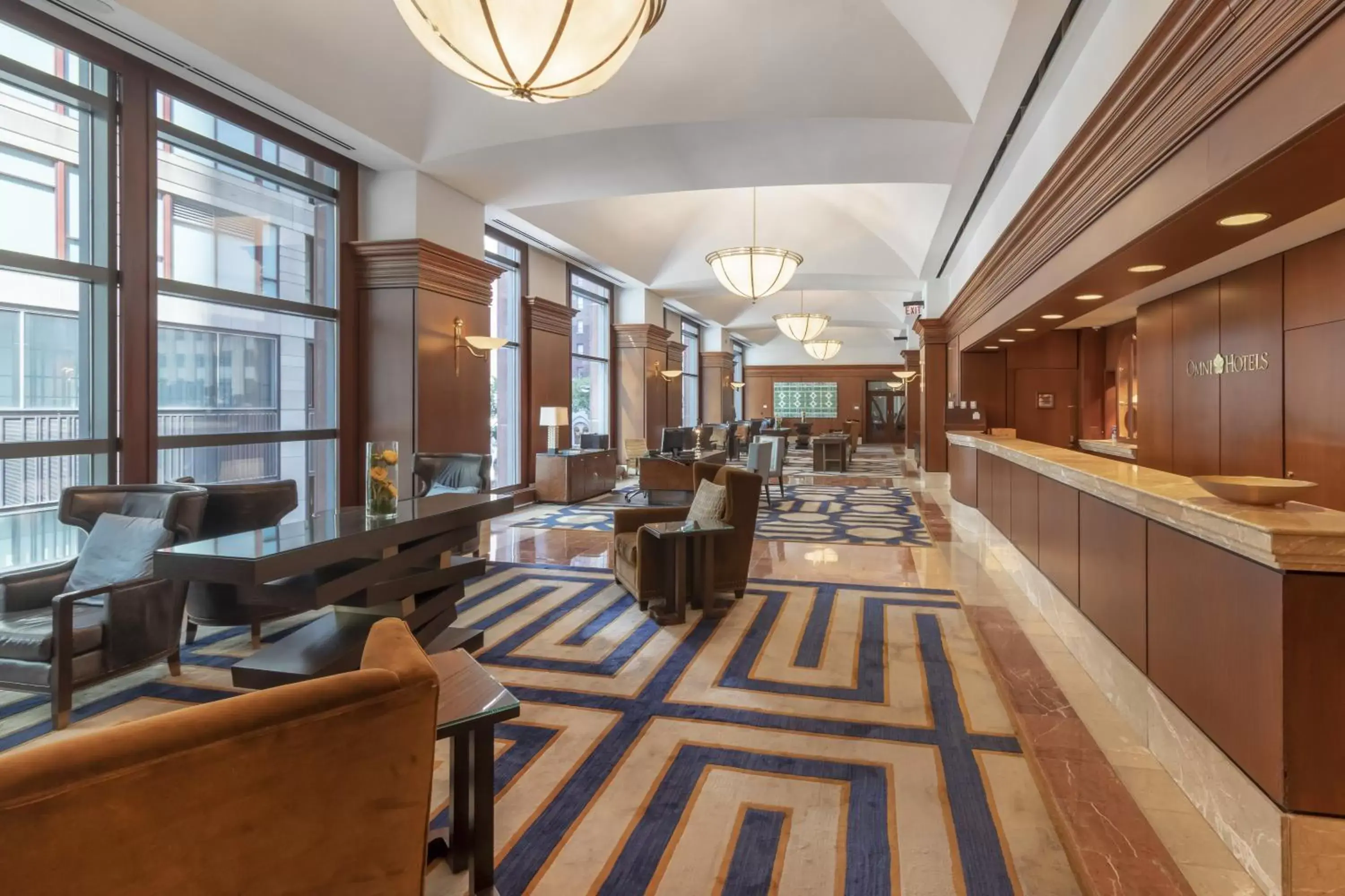 Lobby or reception in Omni Chicago All Suites Hotel-Magnificent Mile