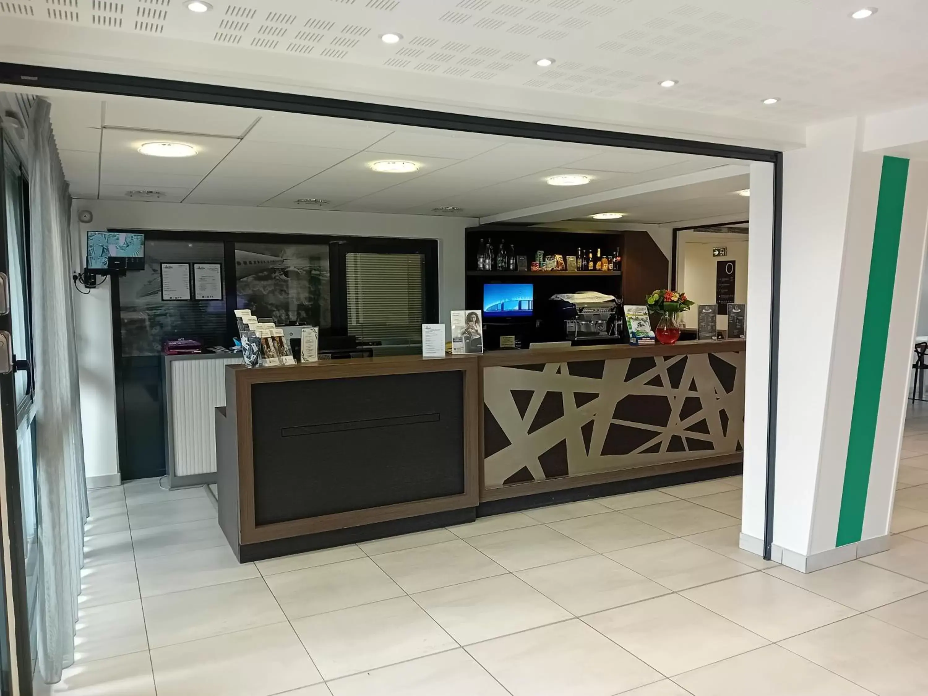 Lobby or reception in Best Western Les Aureliades Saint Nazaire Lobby or reception in Best Western Les Aureliades Saint Nazaire