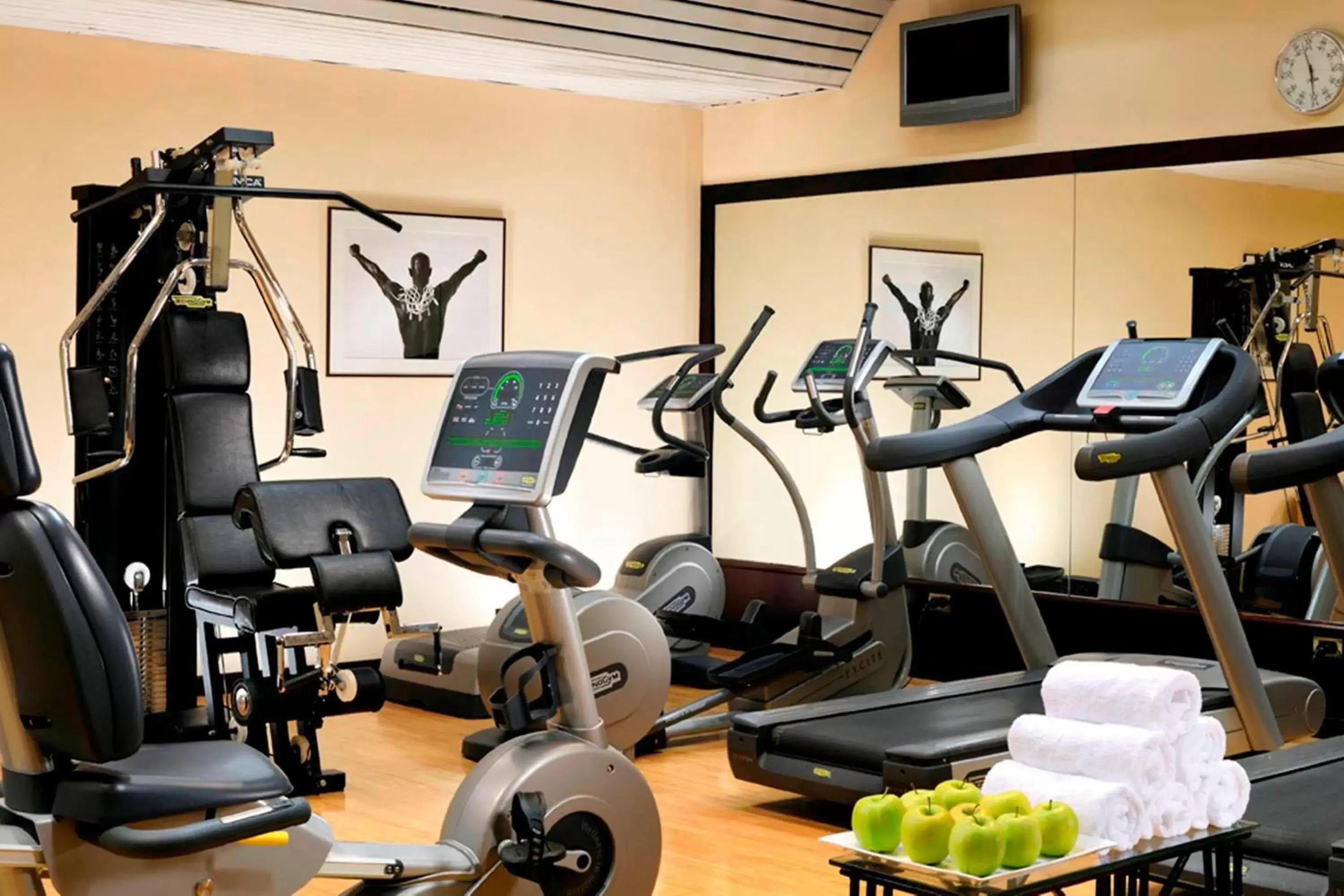 Fitness centre/facilities, Fitness Center/Facilities in Milan Marriott Hotel
