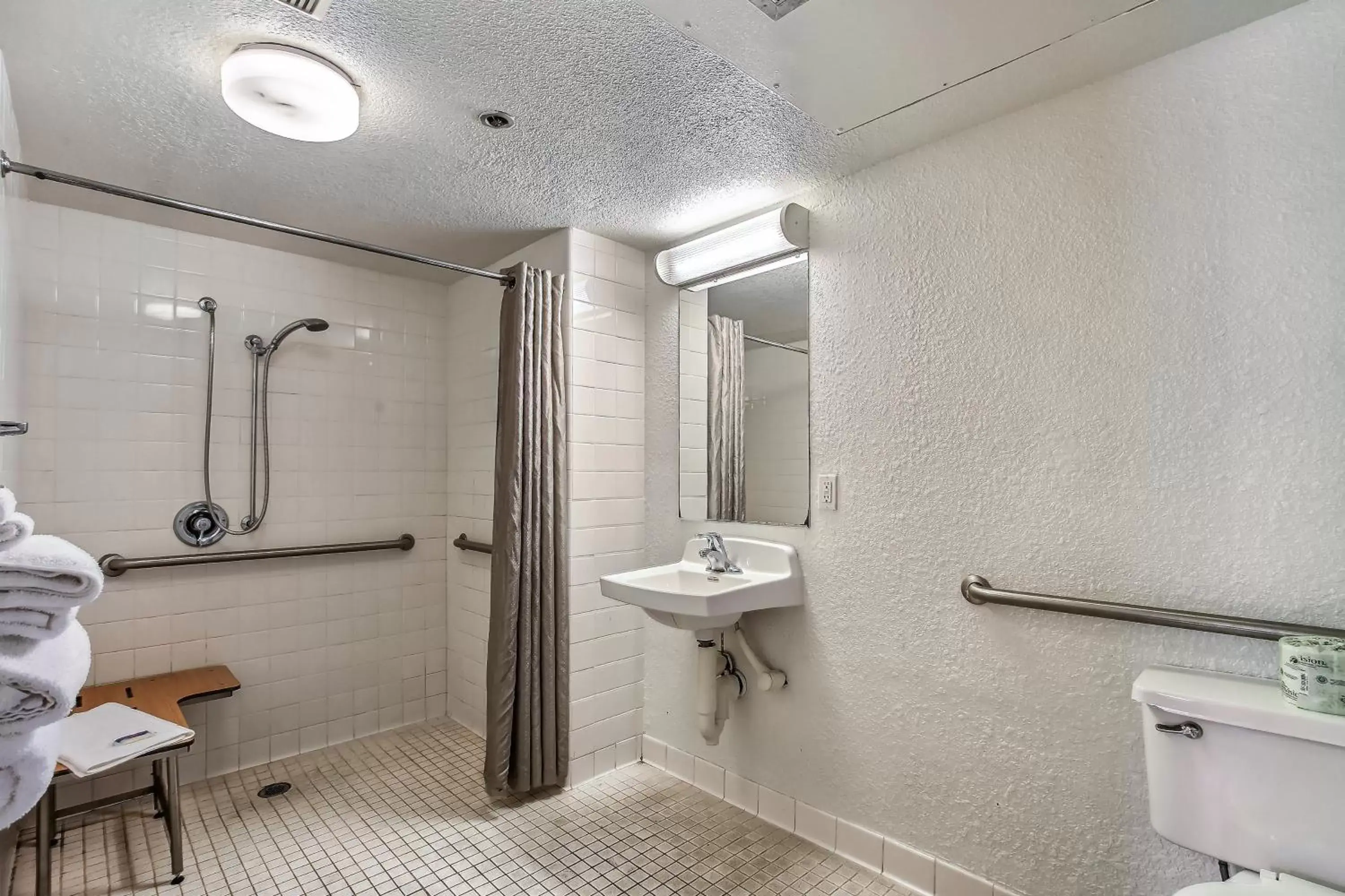 Bathroom in Motel 6-Livermore, CA