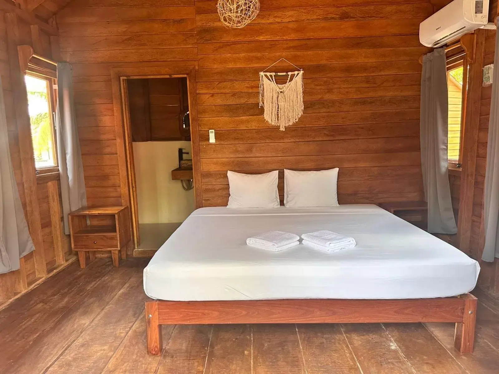 Bed in bacalar My Love Front Laguna