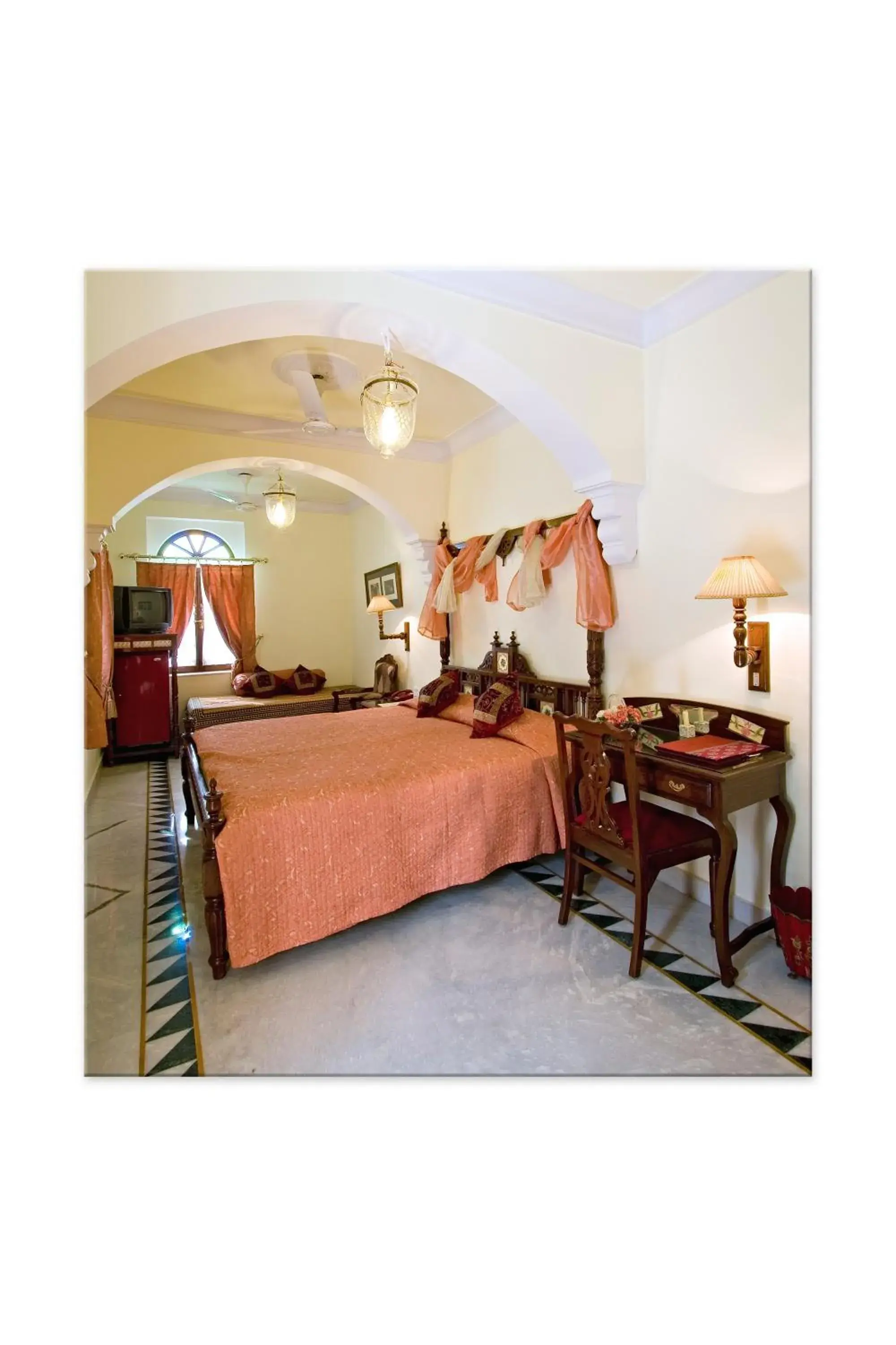 Bedroom, Bed in Madhuban - A Heritage Home Bedroom, Bed in Madhuban - A Heritage Home