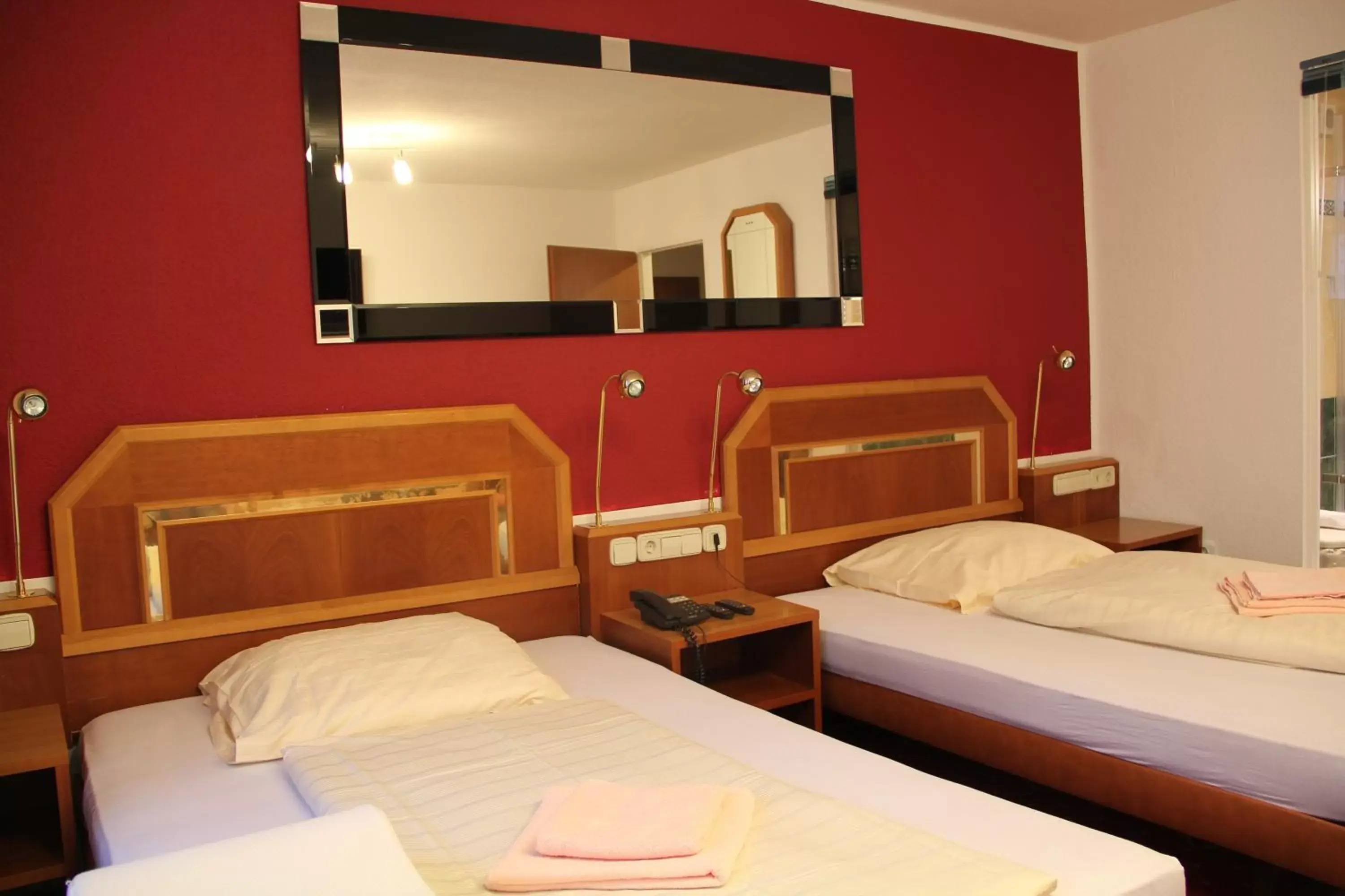 Bed in Wali's Hotel Bed in Wali's Hotel