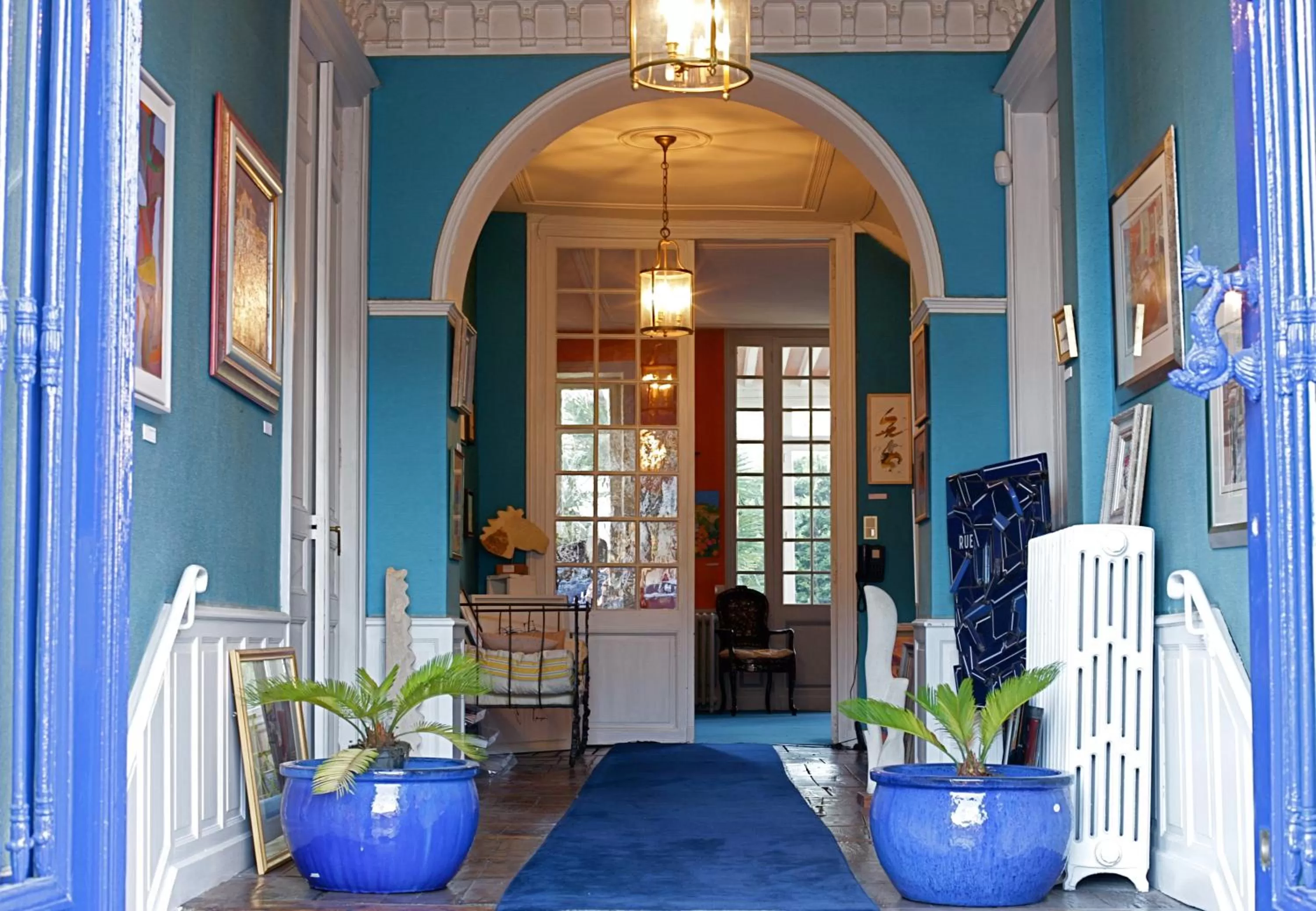 Lobby or reception in chambres de charme "Florence"