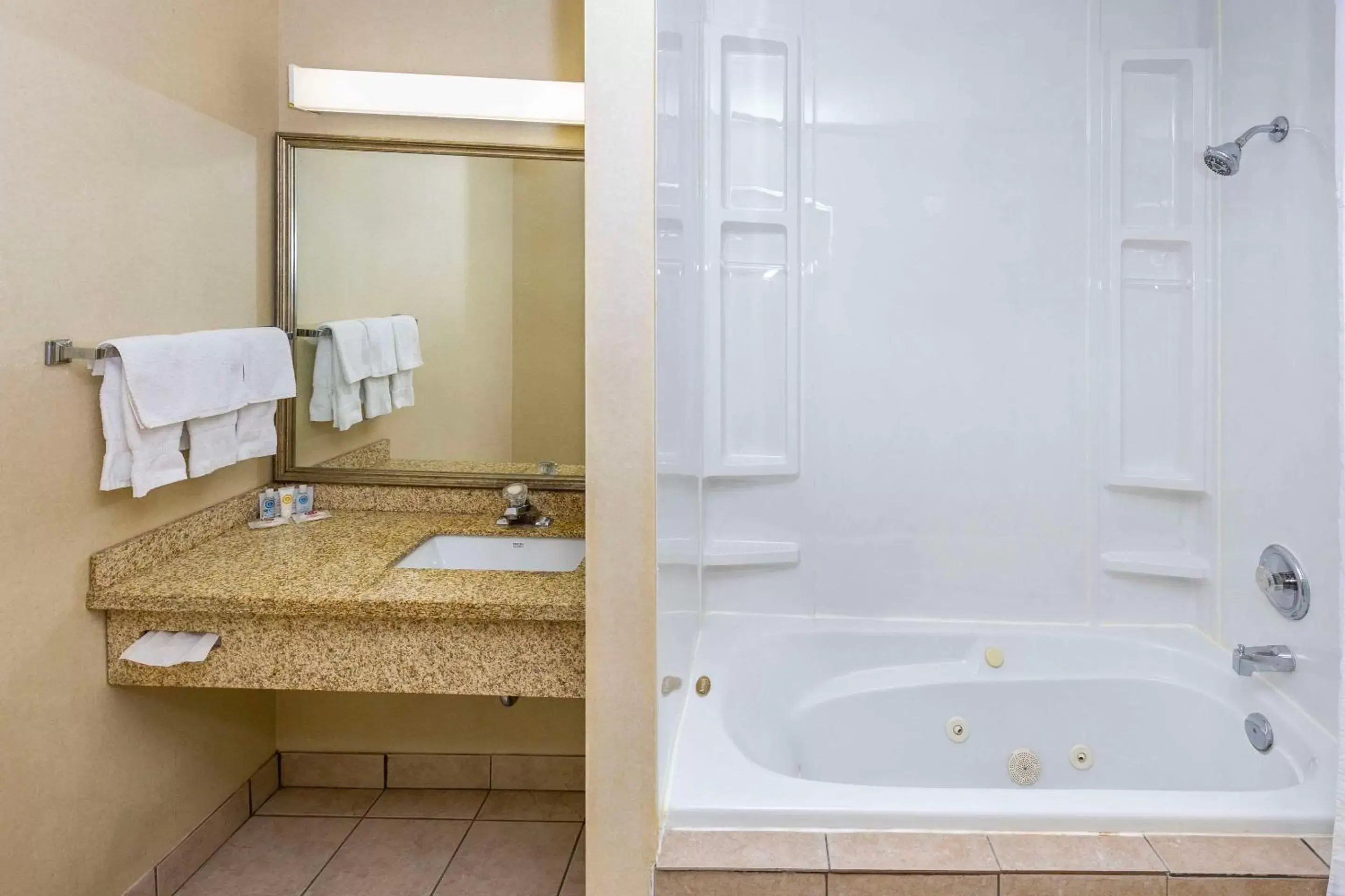 Bedroom, Bathroom in Comfort Inn & Suites Downtown Edmonton