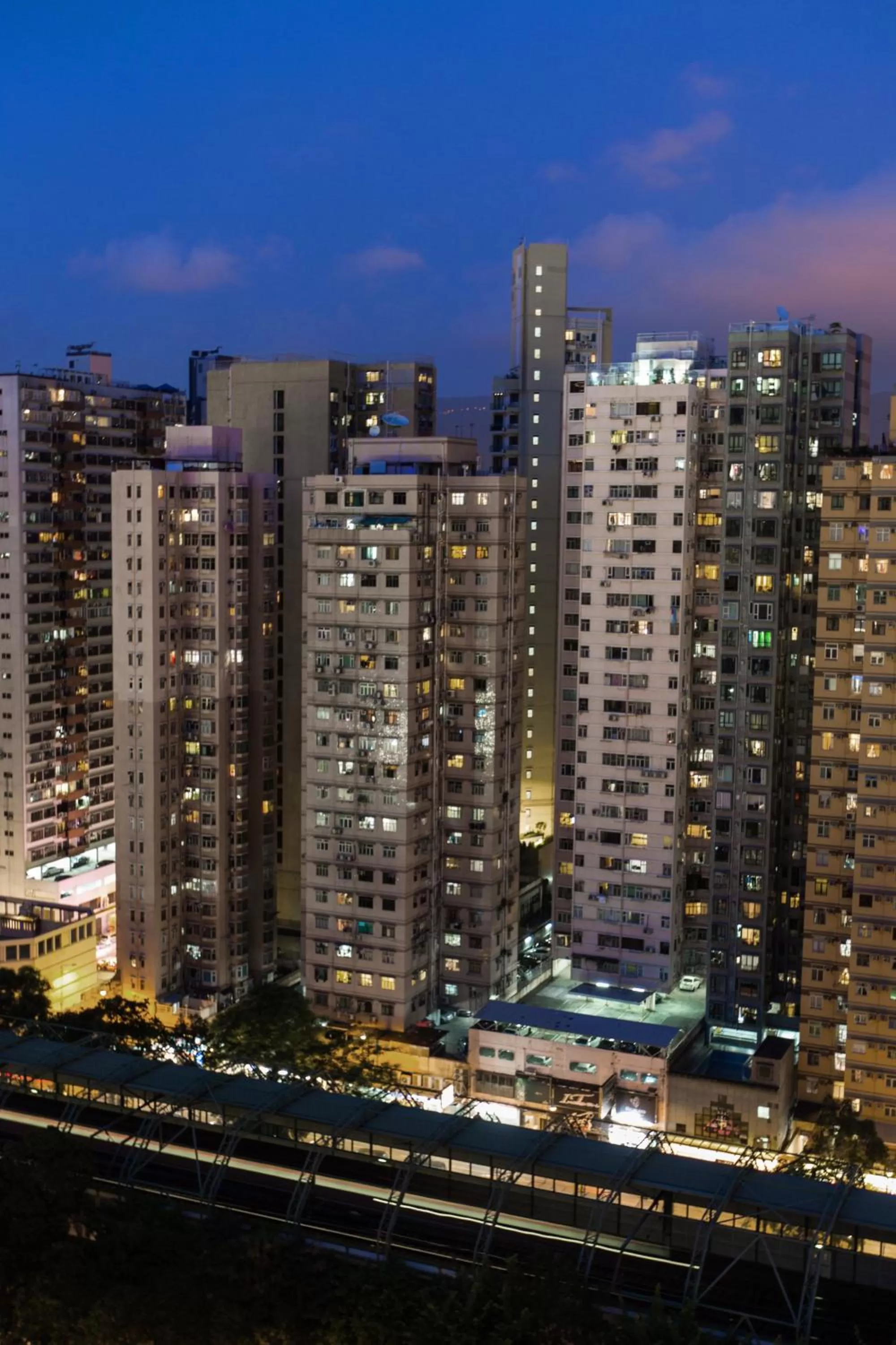 City view in Stanford Hotel Hong Kong