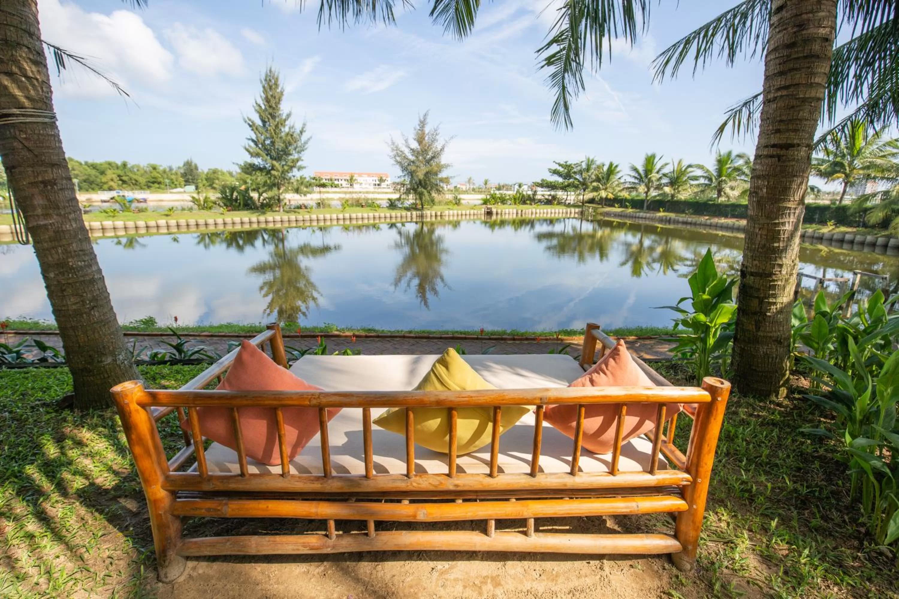 Garden in Tra Que Mansion