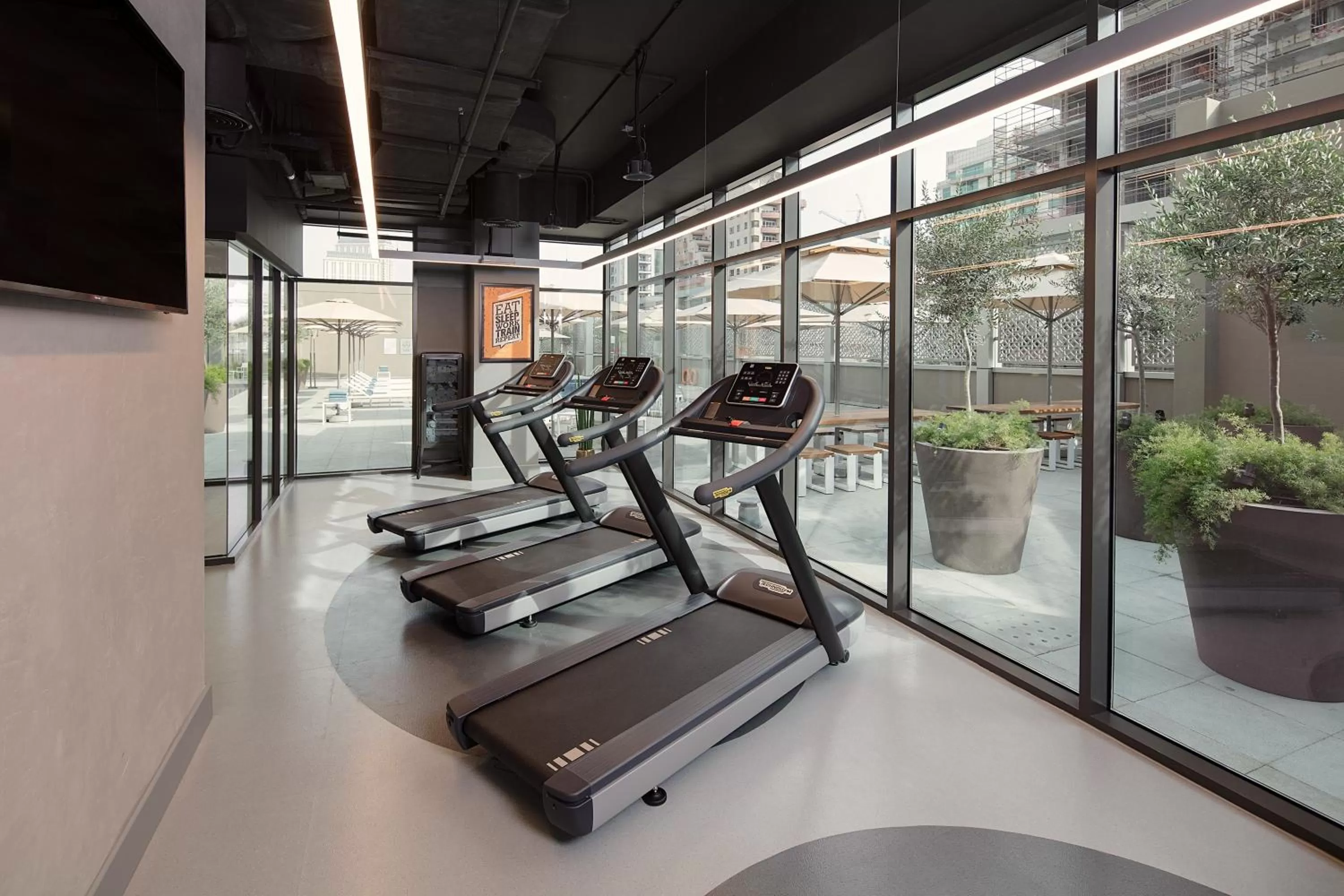 Fitness centre/facilities in Rove Dubai Marina