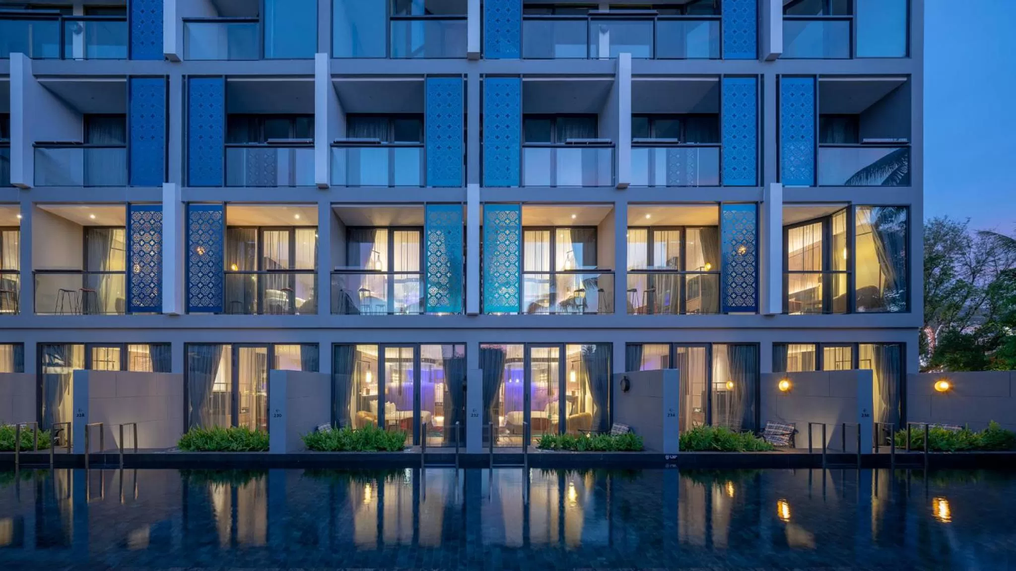 Pool view in Hotel Indigo Phuket Patong by IHG