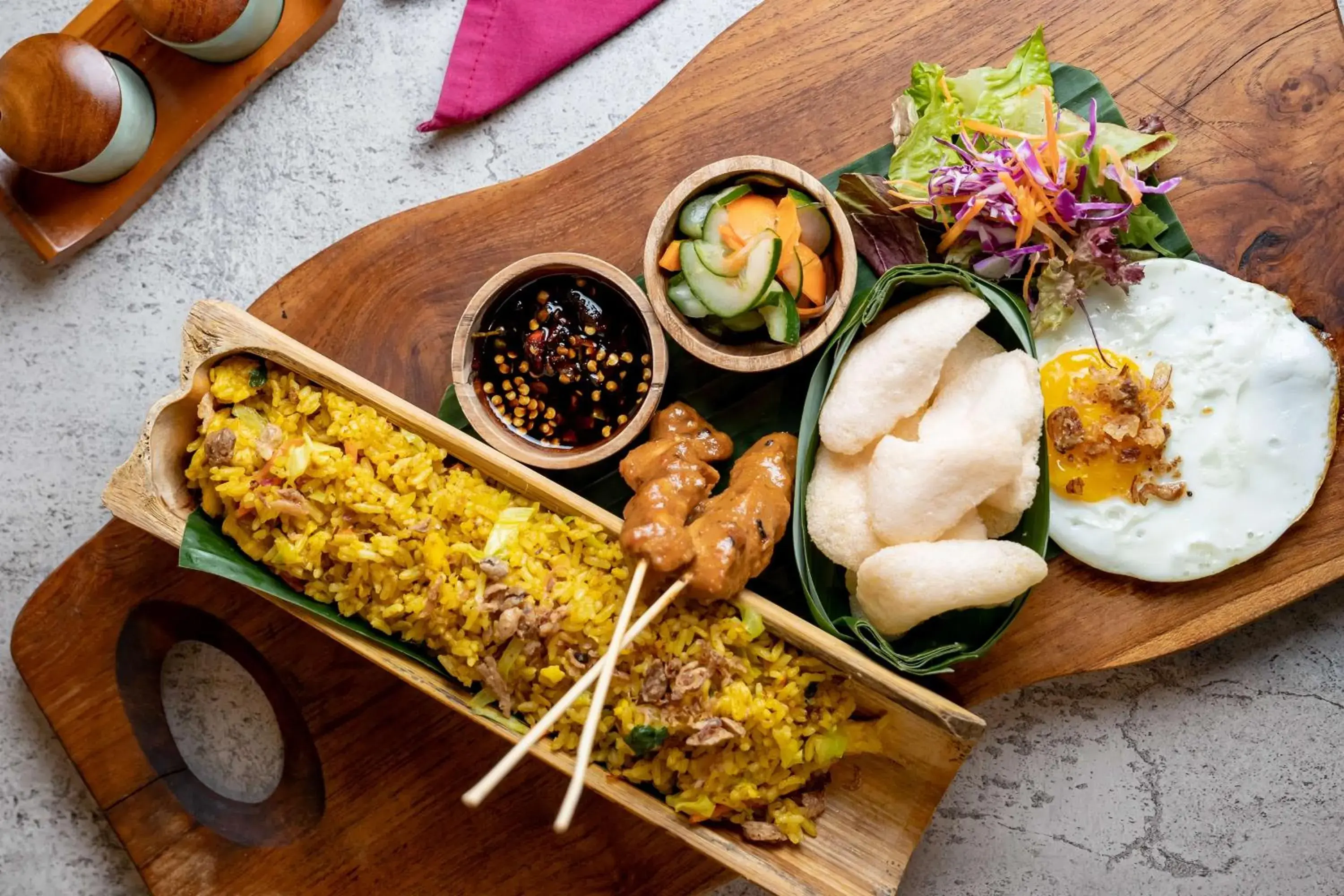 Food close-up in Arya Villas Ubud Food close-up in Arya Villas Ubud