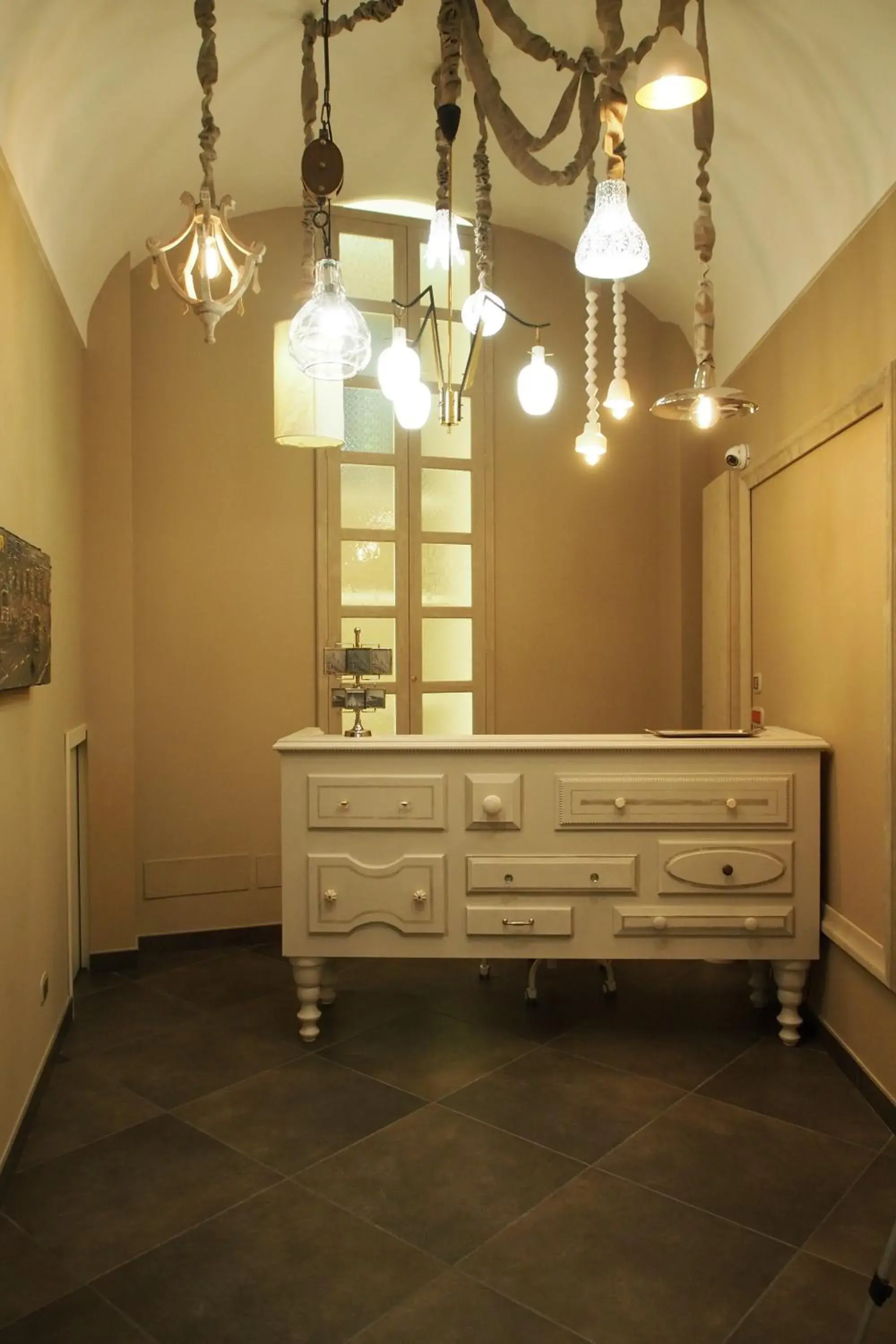 Lobby or reception, Bathroom in Terrazzani Suite