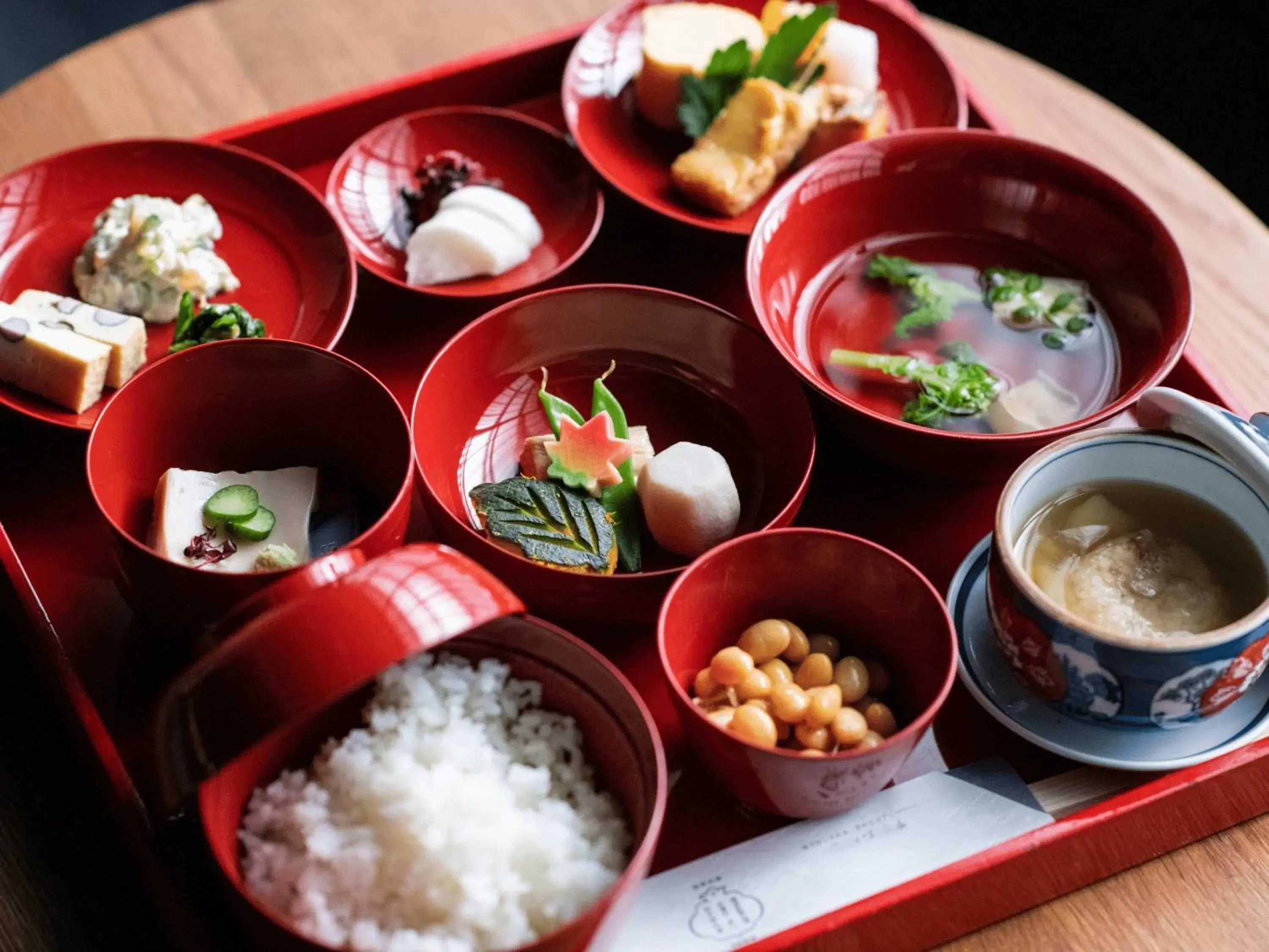 Breakfast in Kyoto Machiya Fukune