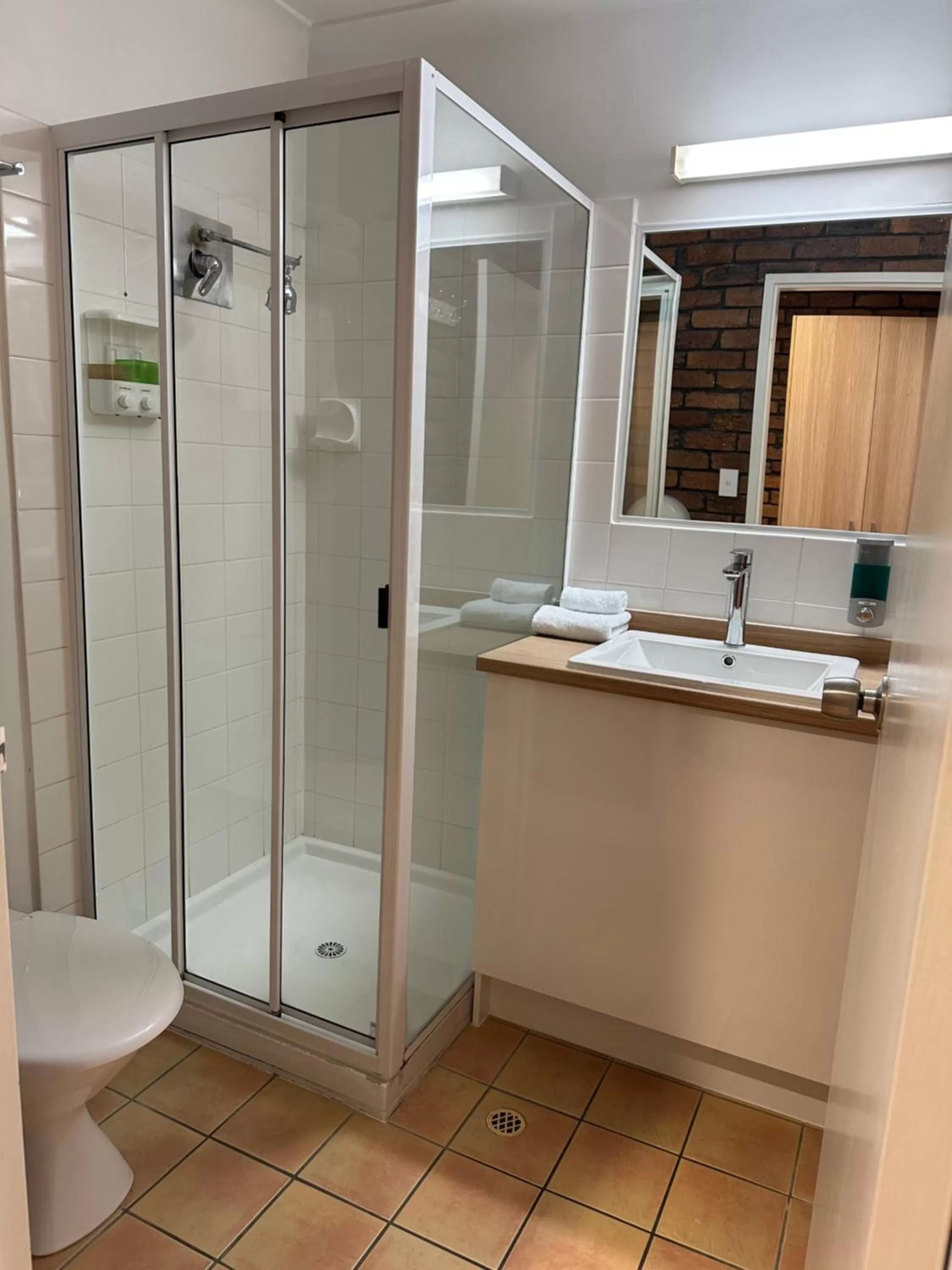 Bathroom in Logan City Motor Inn