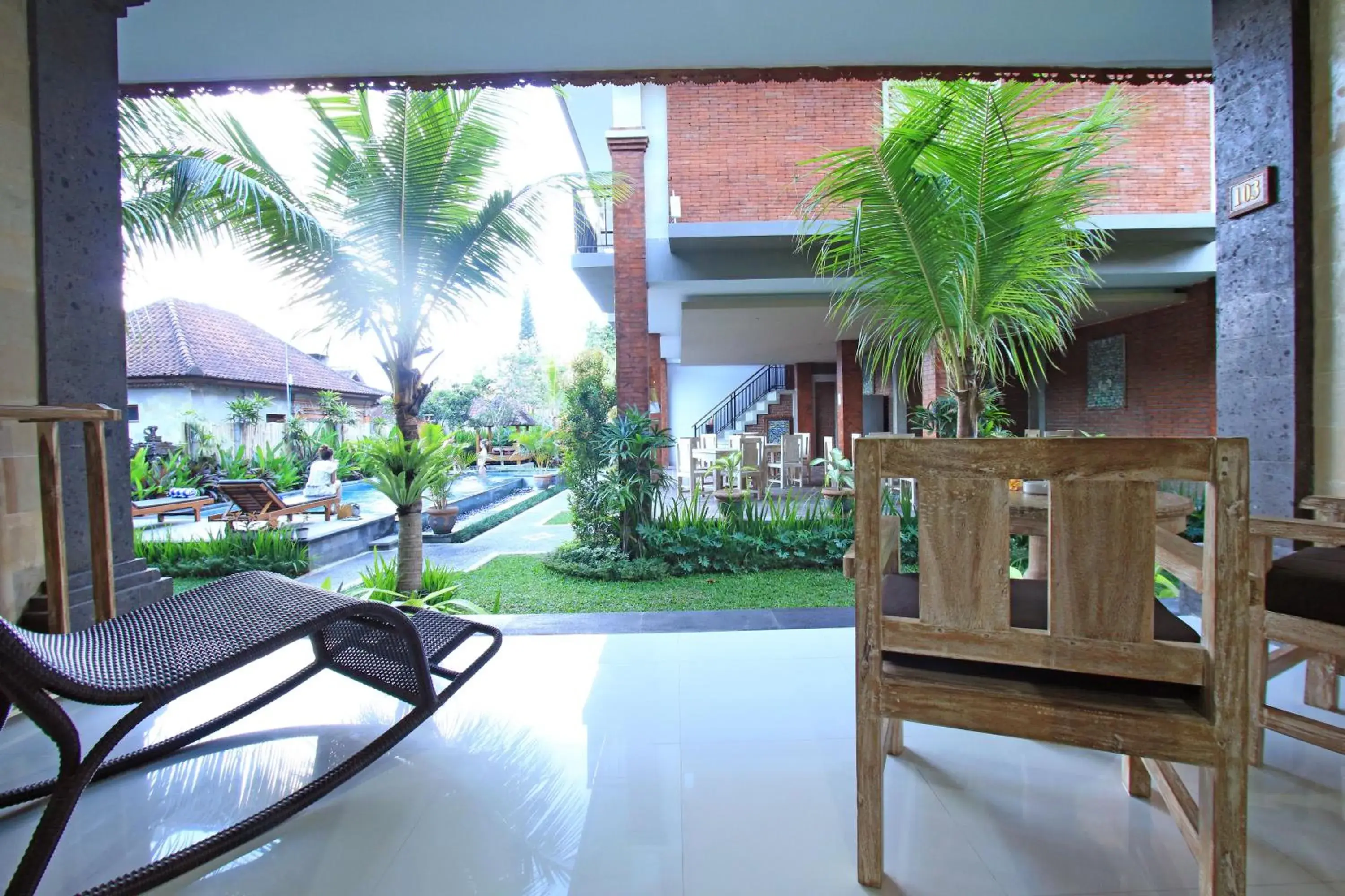 Garden view, Swimming Pool in Batu Empug Ubud by Mahaputra