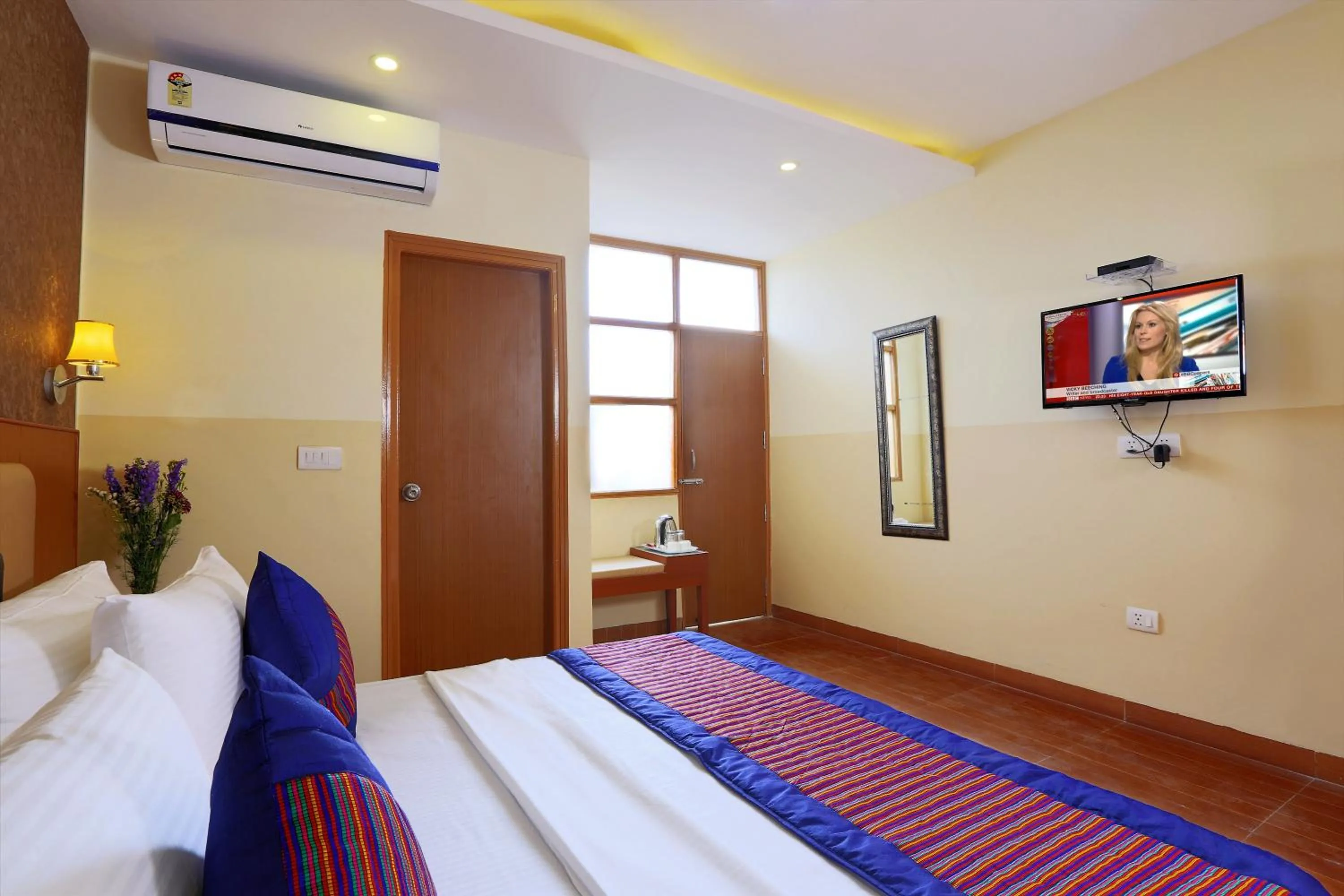 Bedroom, Bed in Hotel Aeroporto Nearest Landmark Aerocity delhi
