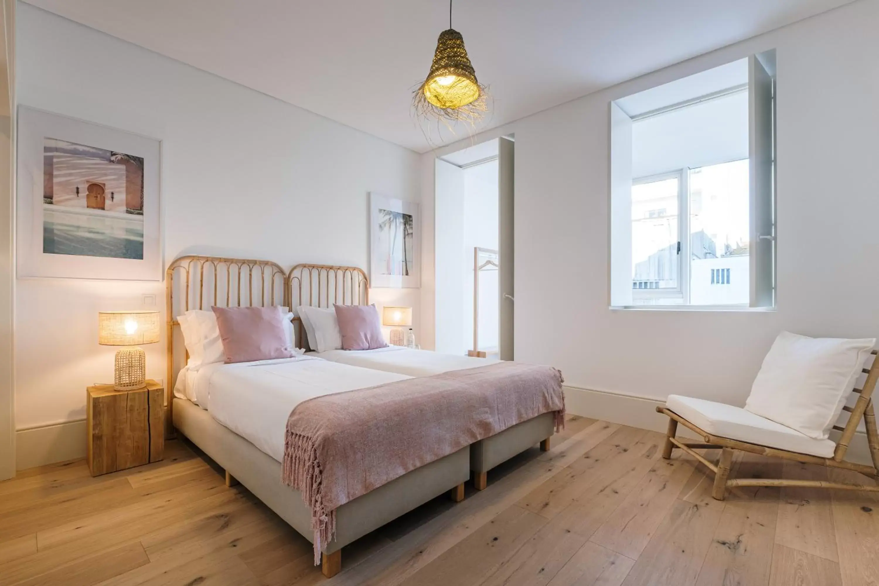 Bedroom, Bed in Ocean Porto - Beach House