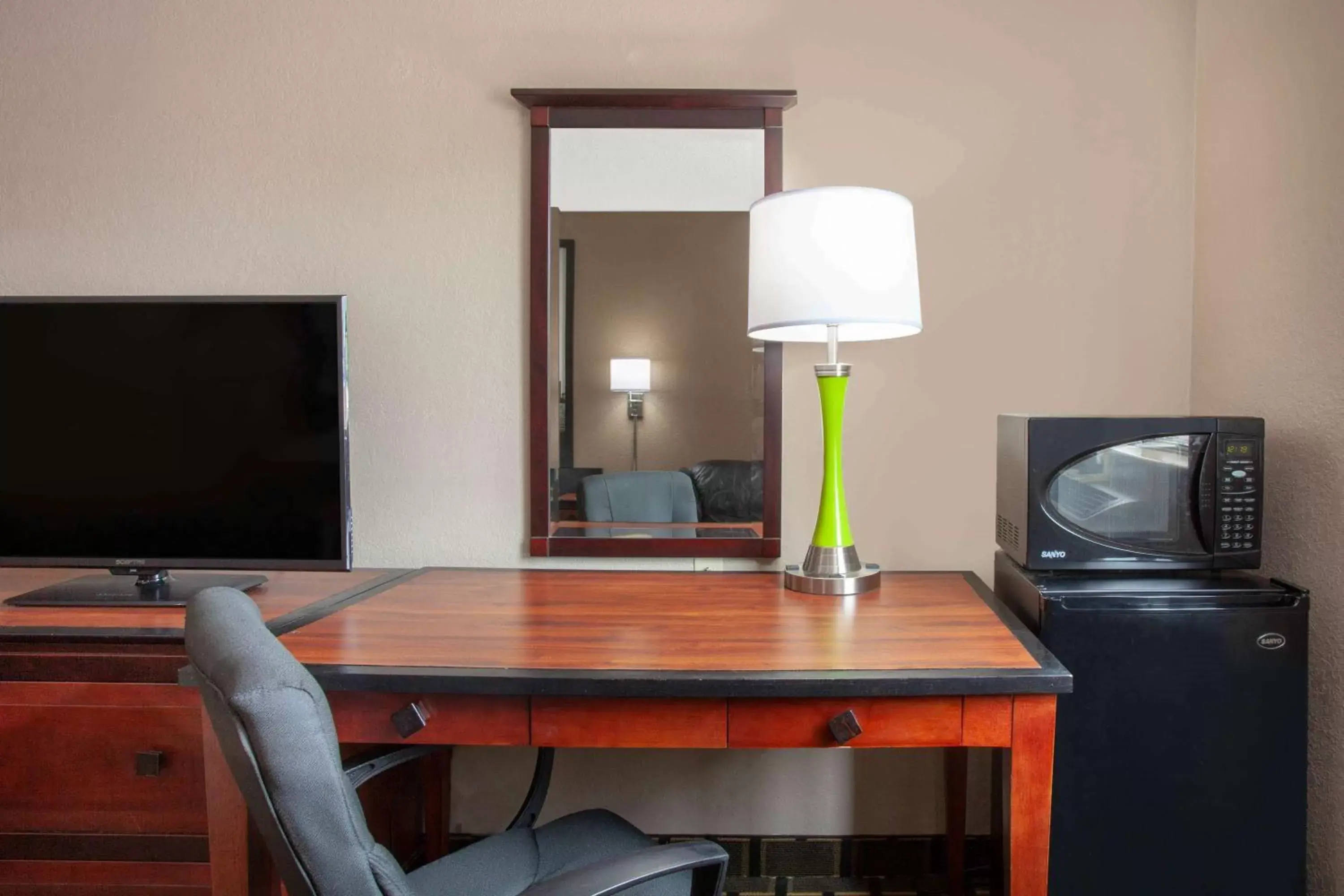 Photo of the whole room in Super 8 by Wyndham Waycross GA Photo of the whole room in Super 8 by Wyndham Waycross GA