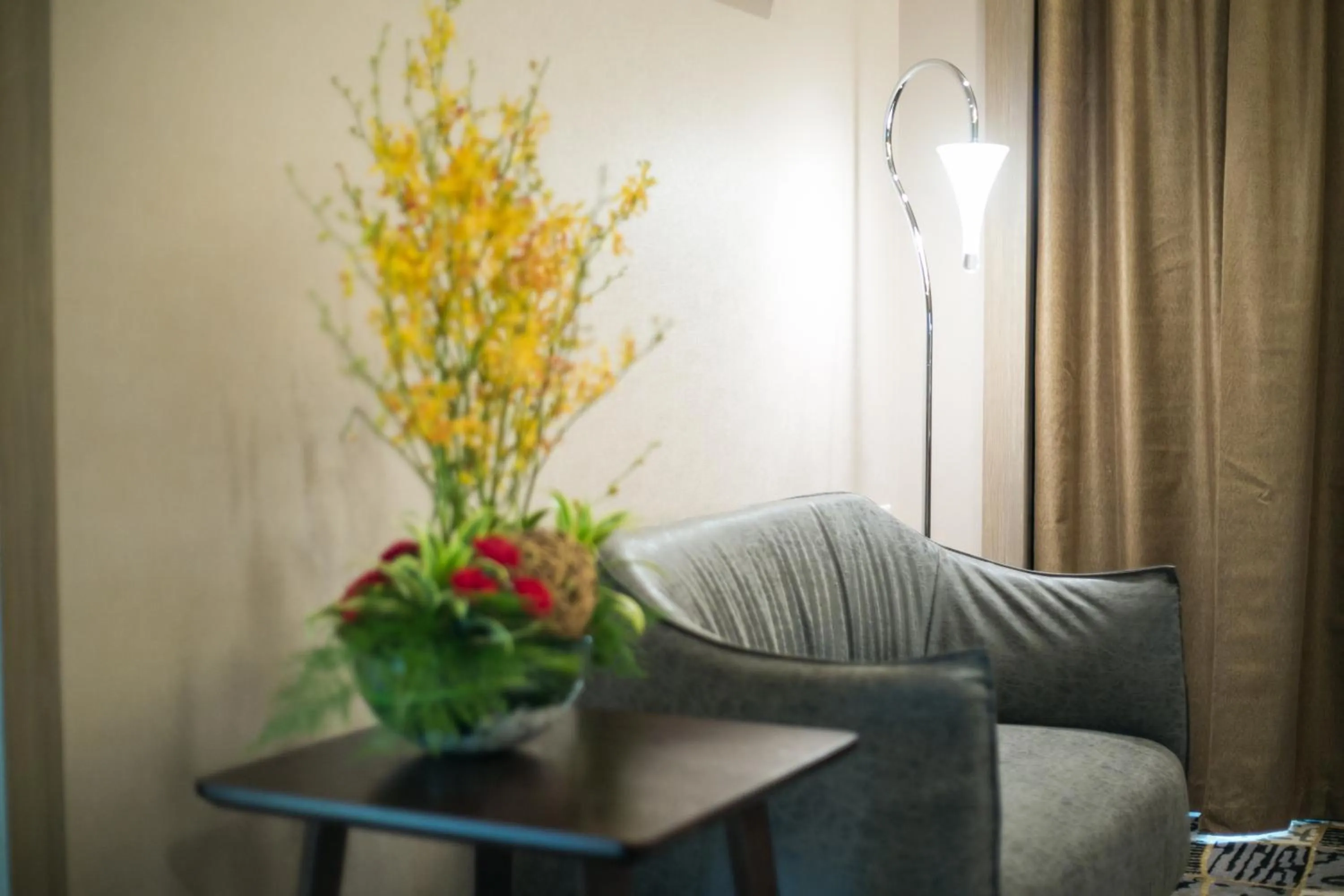 Decorative detail in V8 Hotel Johor Bahru