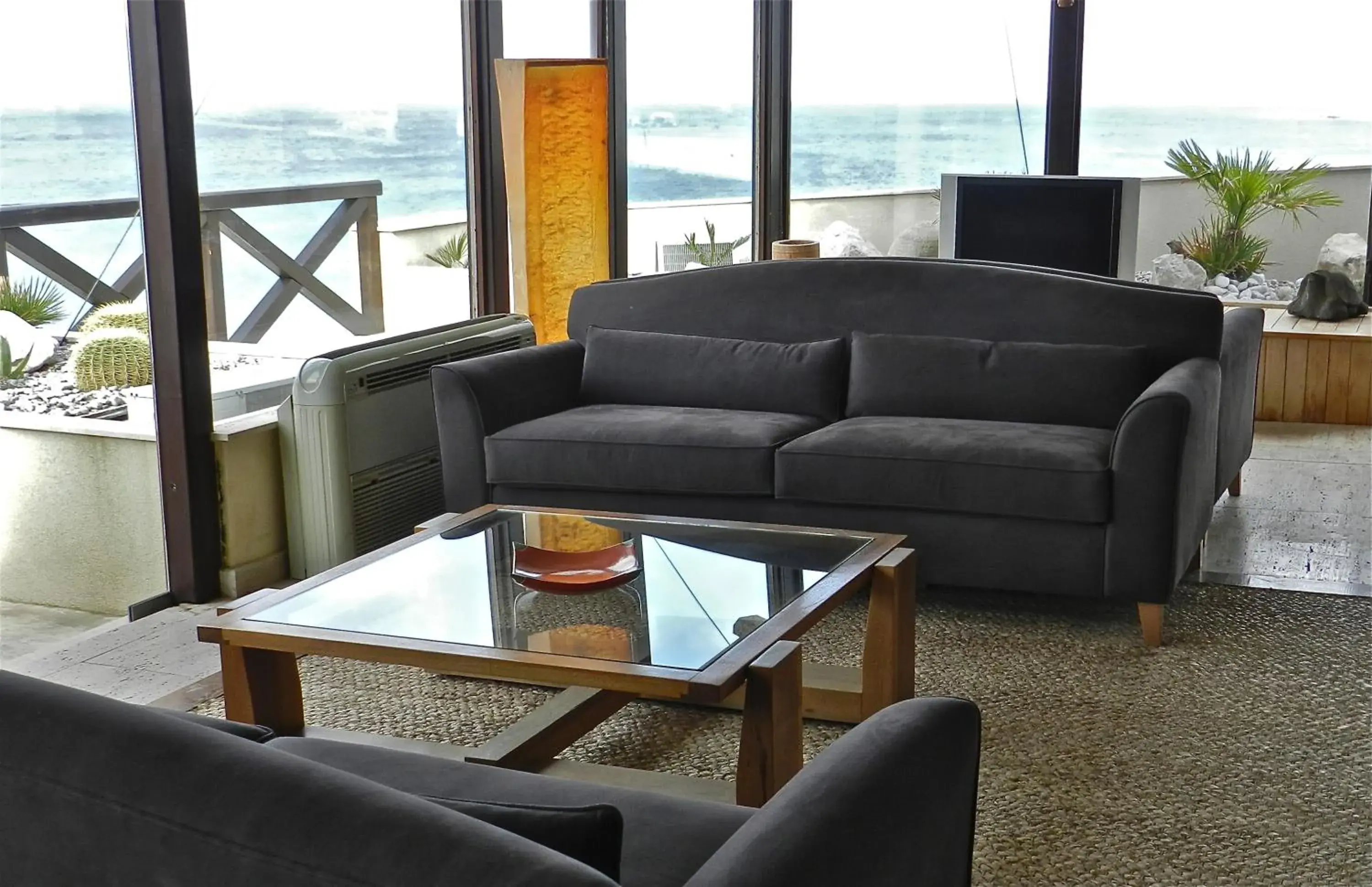 Communal lounge/ TV room, Seating Area in Hotel Capo San Vito