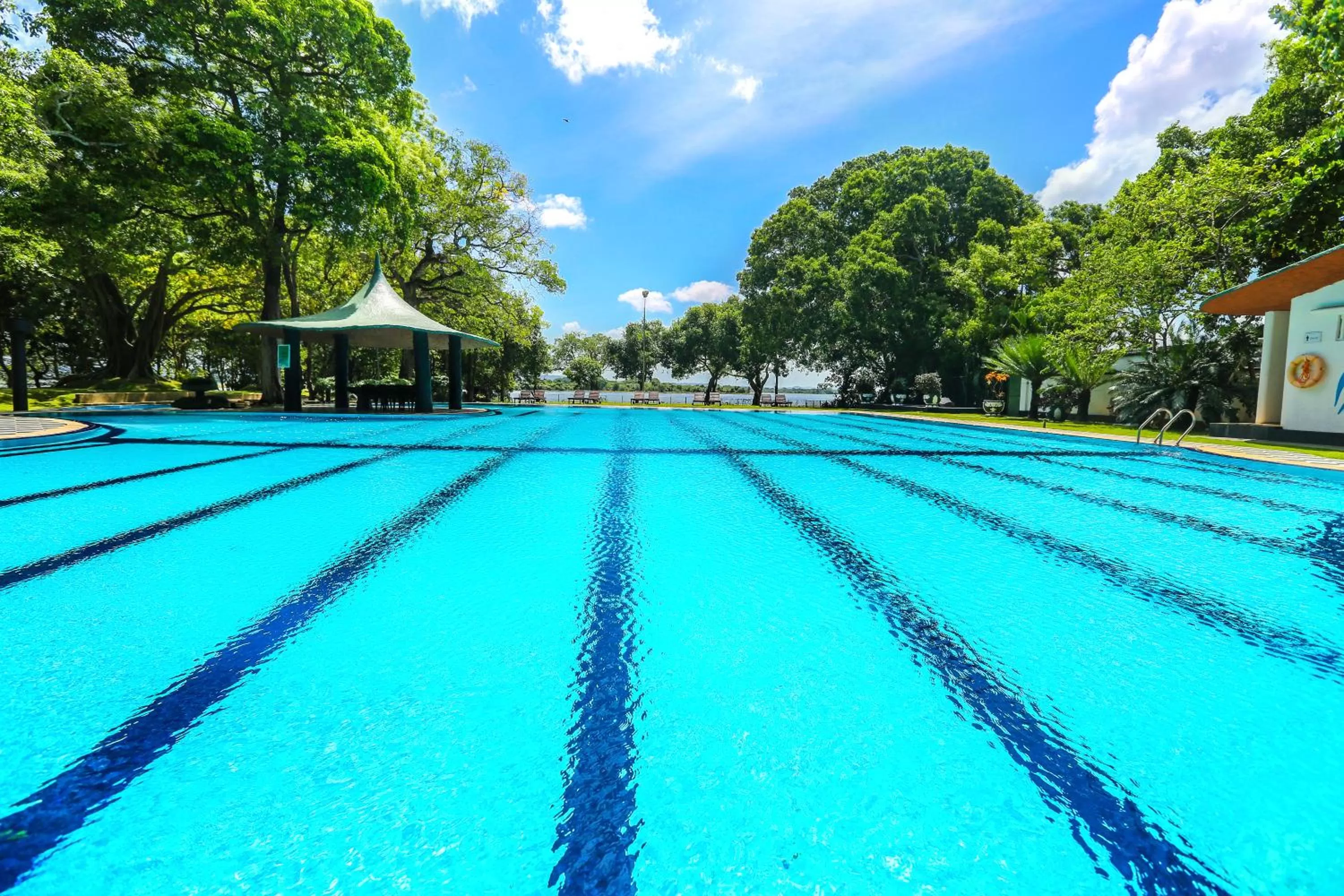 Swimming pool in Hotel Sudu Araliya