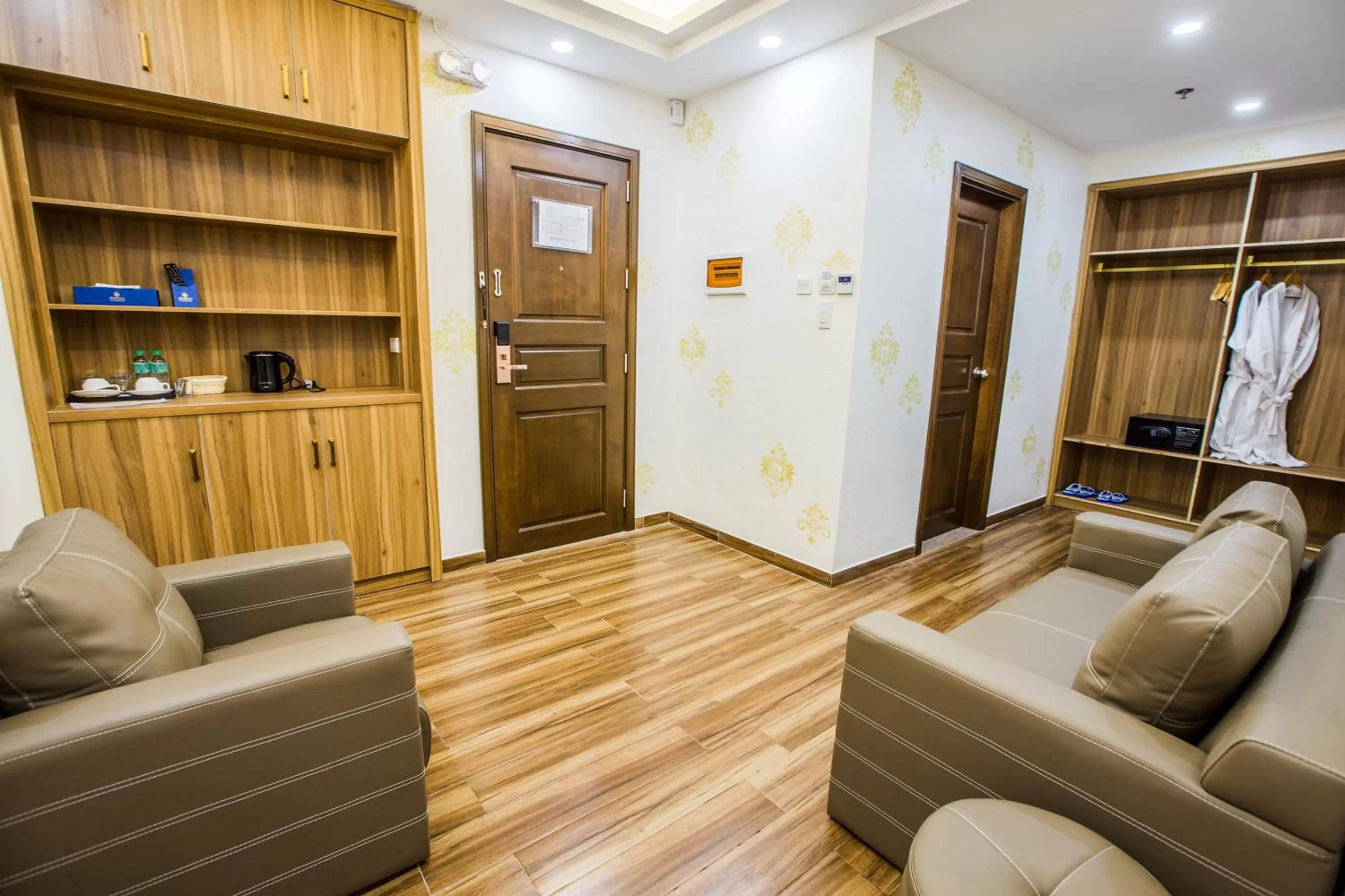 Living room in Costa Palawan Resort