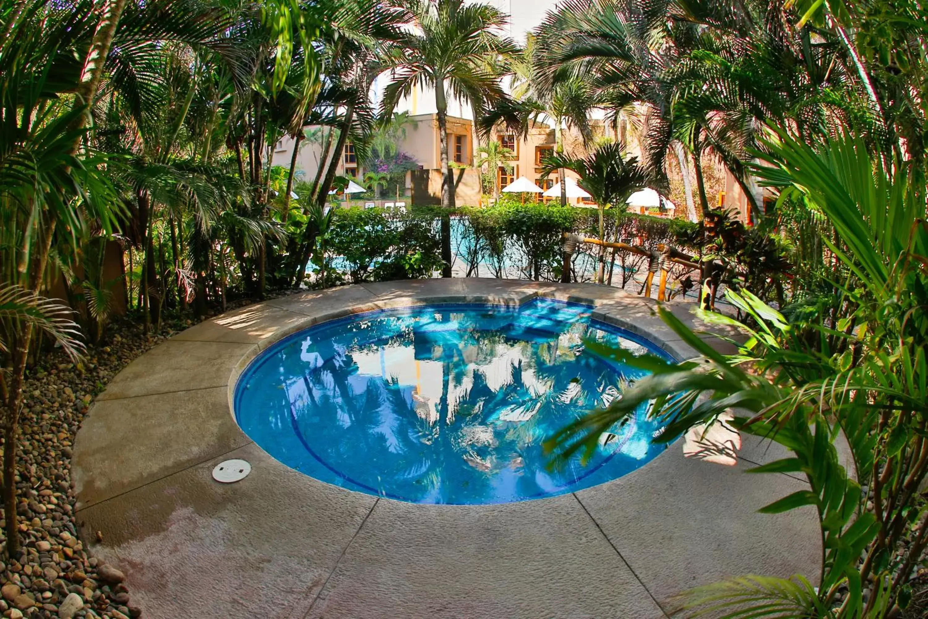 Pool View in Villas El Rancho Green Resort