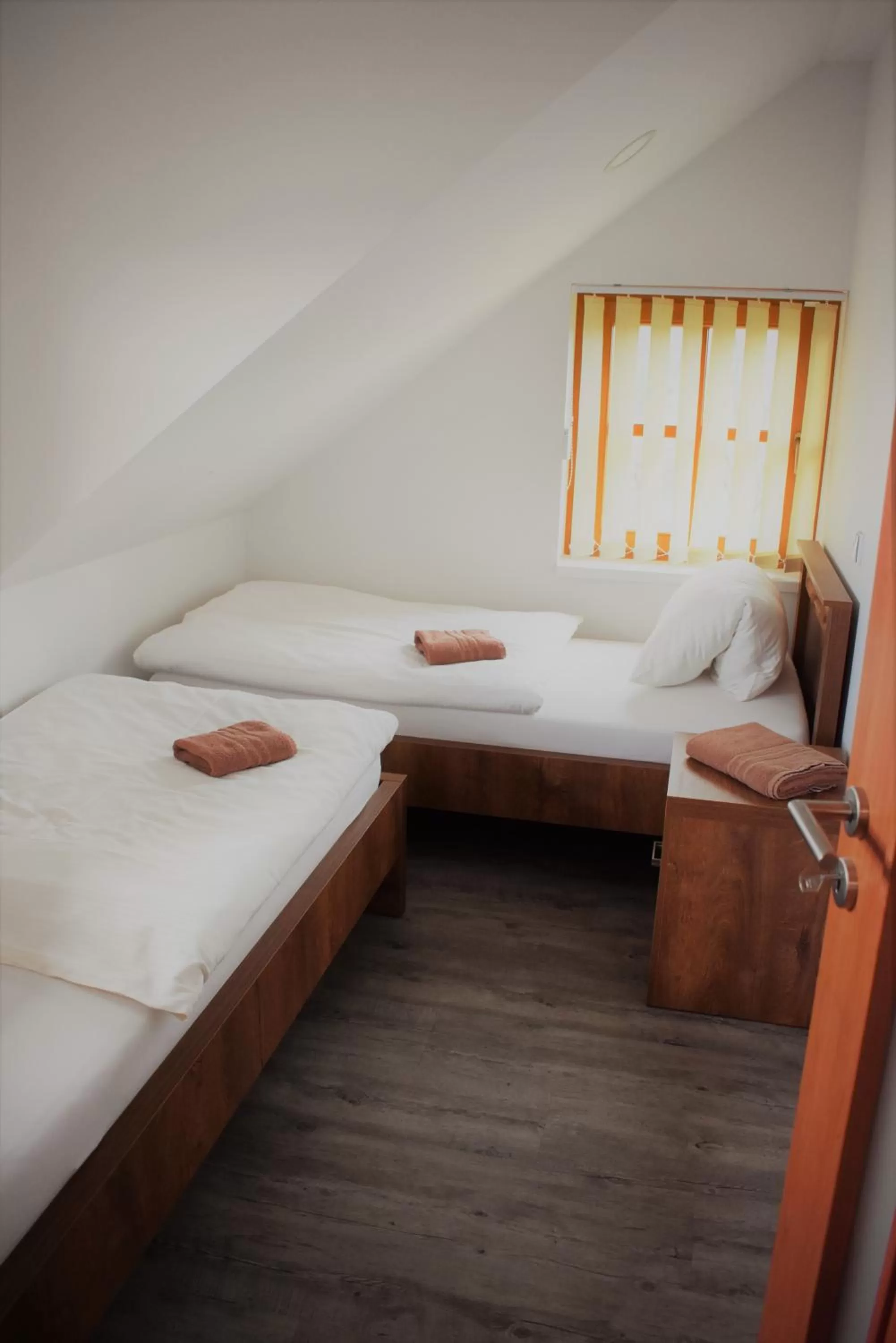 Bed in Motel Roubenka