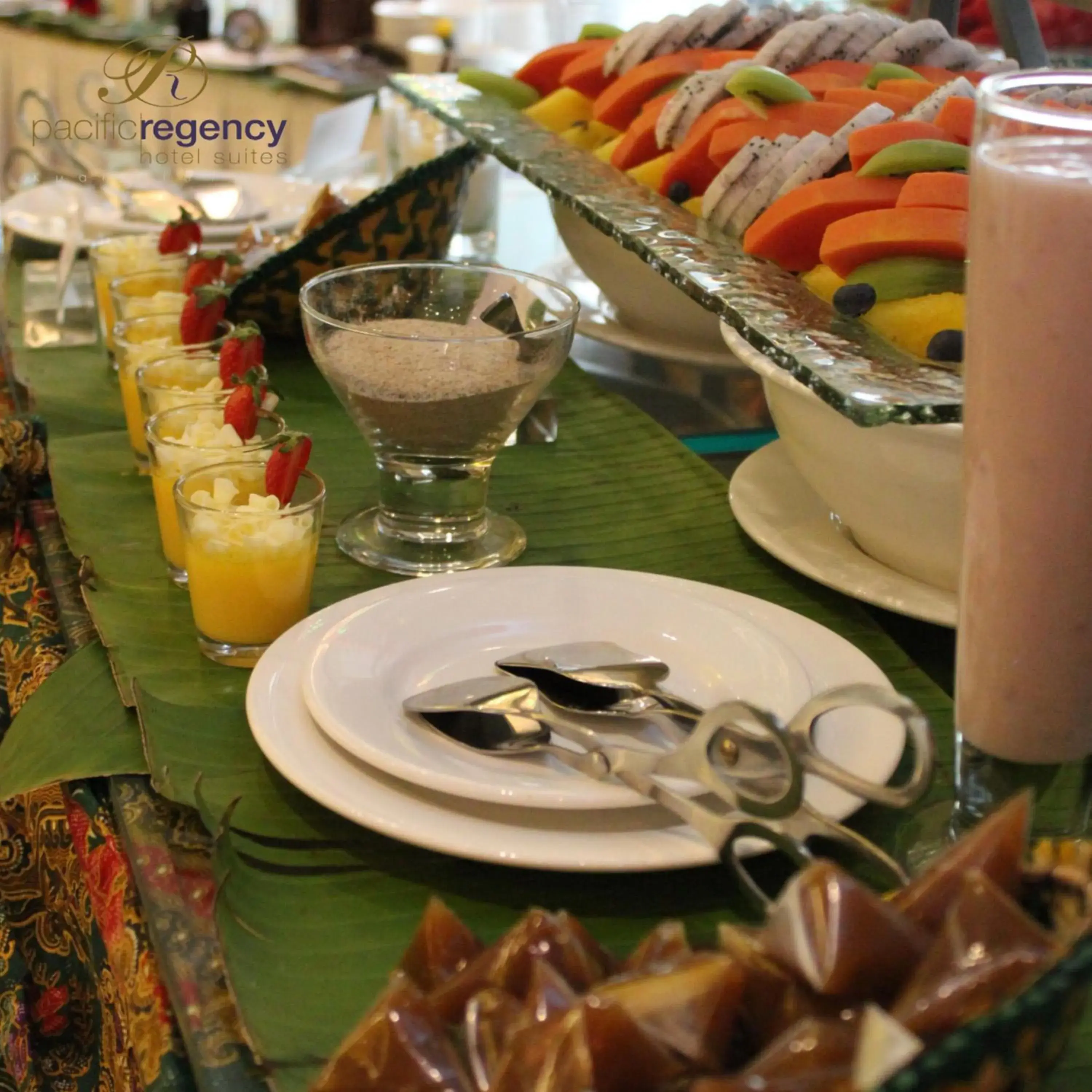 Food and drinks in Pacific Regency Hotel Suites