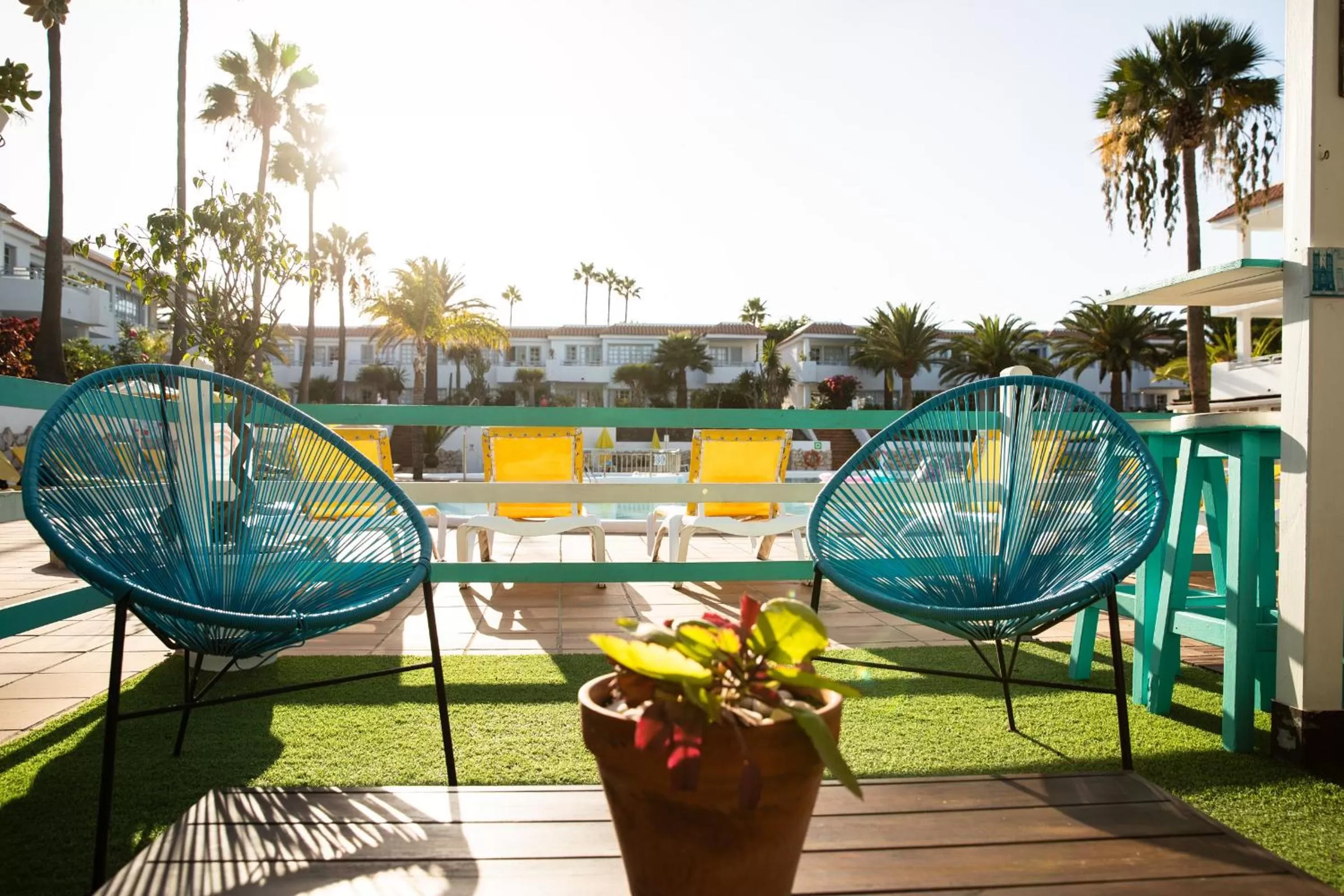 Lounge or bar in Fuentepark Apartments