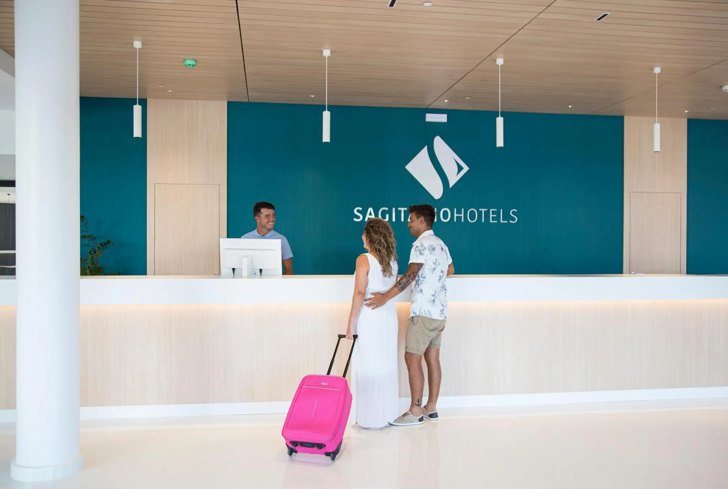 Lobby or reception in Hotel Gran Sagitario