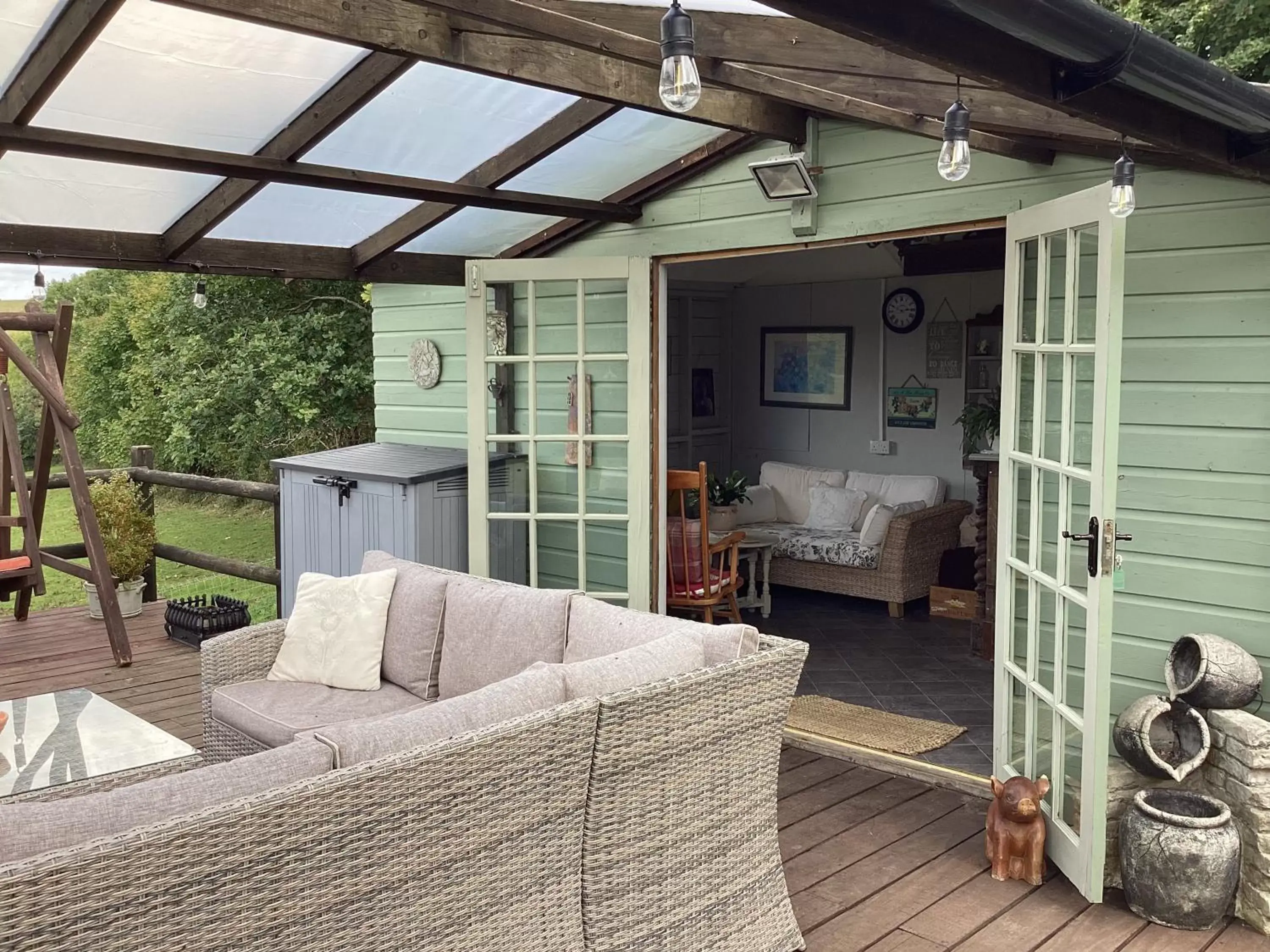 Guests, Seating Area in Bosvean House Bed & Breakfast