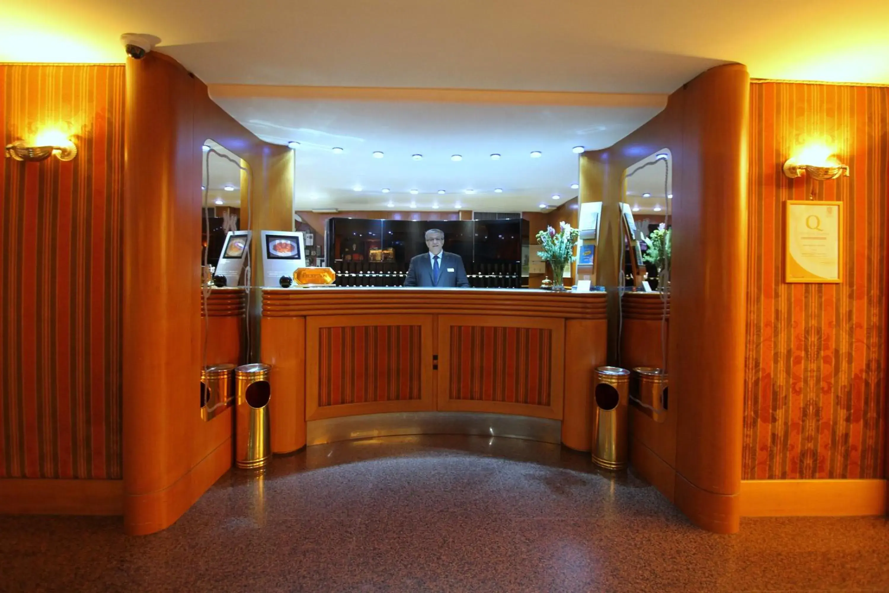 Lobby or reception in Hotel Cicolella