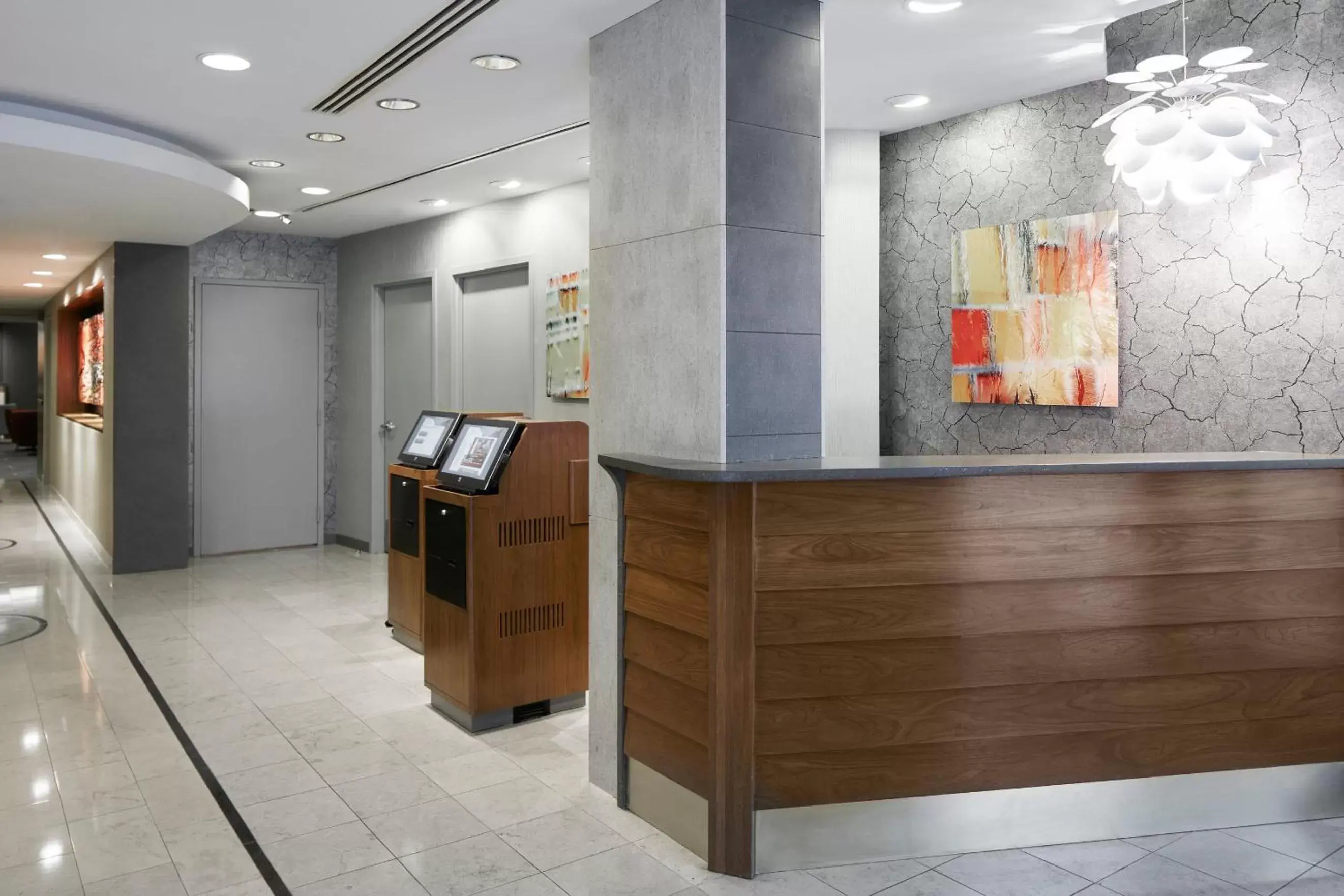 Lobby or reception in Club Quarters Hotel Embarcadero, San Francisco Lobby or reception in Club Quarters Hotel Embarcadero, San Francisco