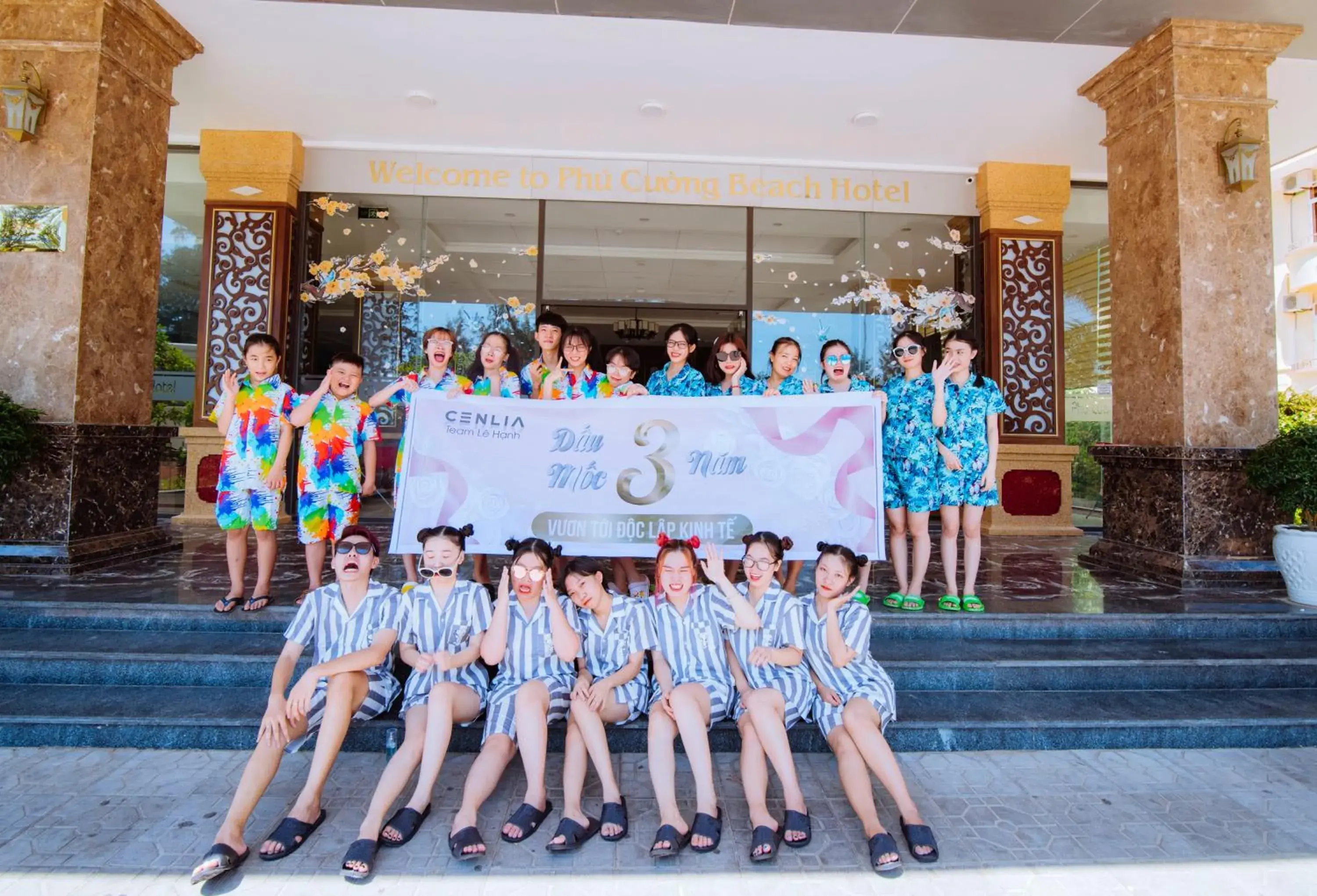 Facade/entrance in Phu Cuong Beach Hotel