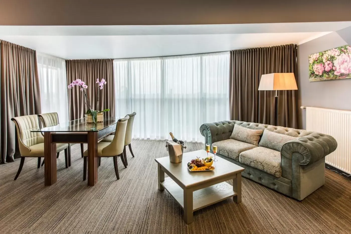 Living room, Seating Area in Bellevue Park Hotel Riga