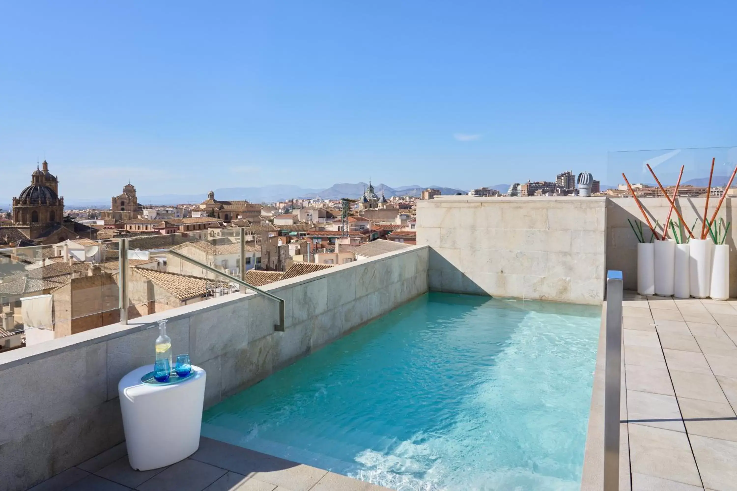 Swimming Pool in Hotel Macià Granada Five Senses Rooms & Suites