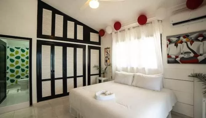 Bed in Beach Front TGR Hotels and Resorts