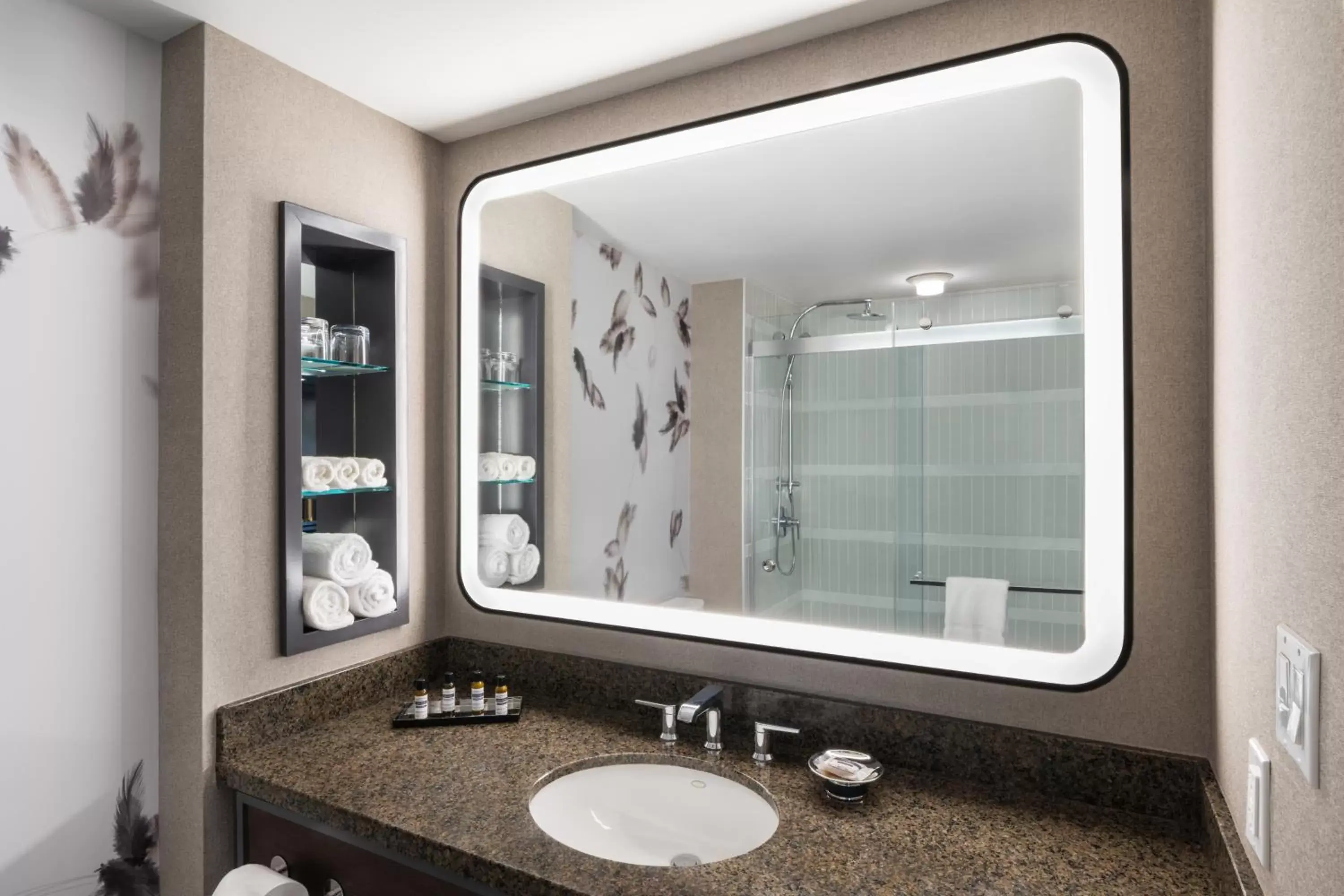 Shower, Bathroom in Hyatt Regency Coralville