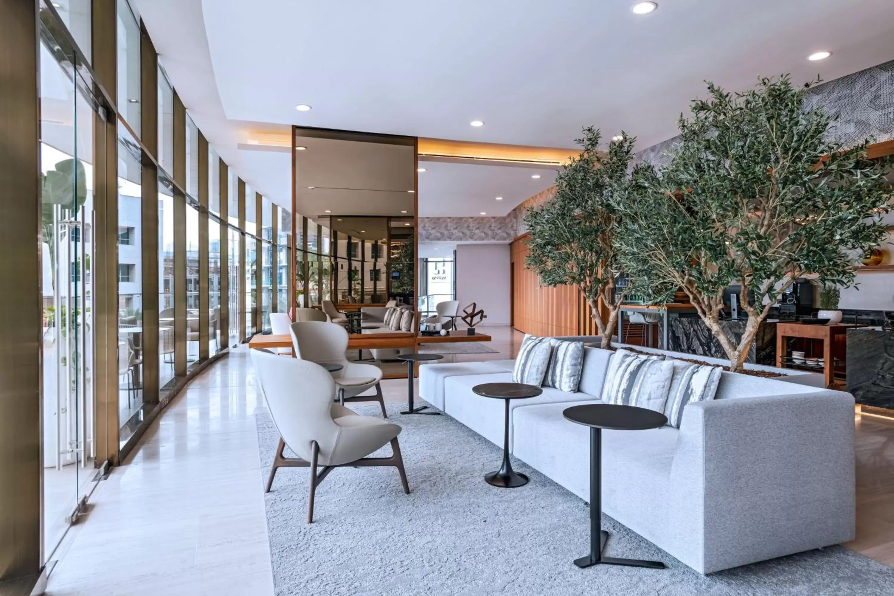 Lobby or reception in AC Hotel by Marriott Monterrey Valle