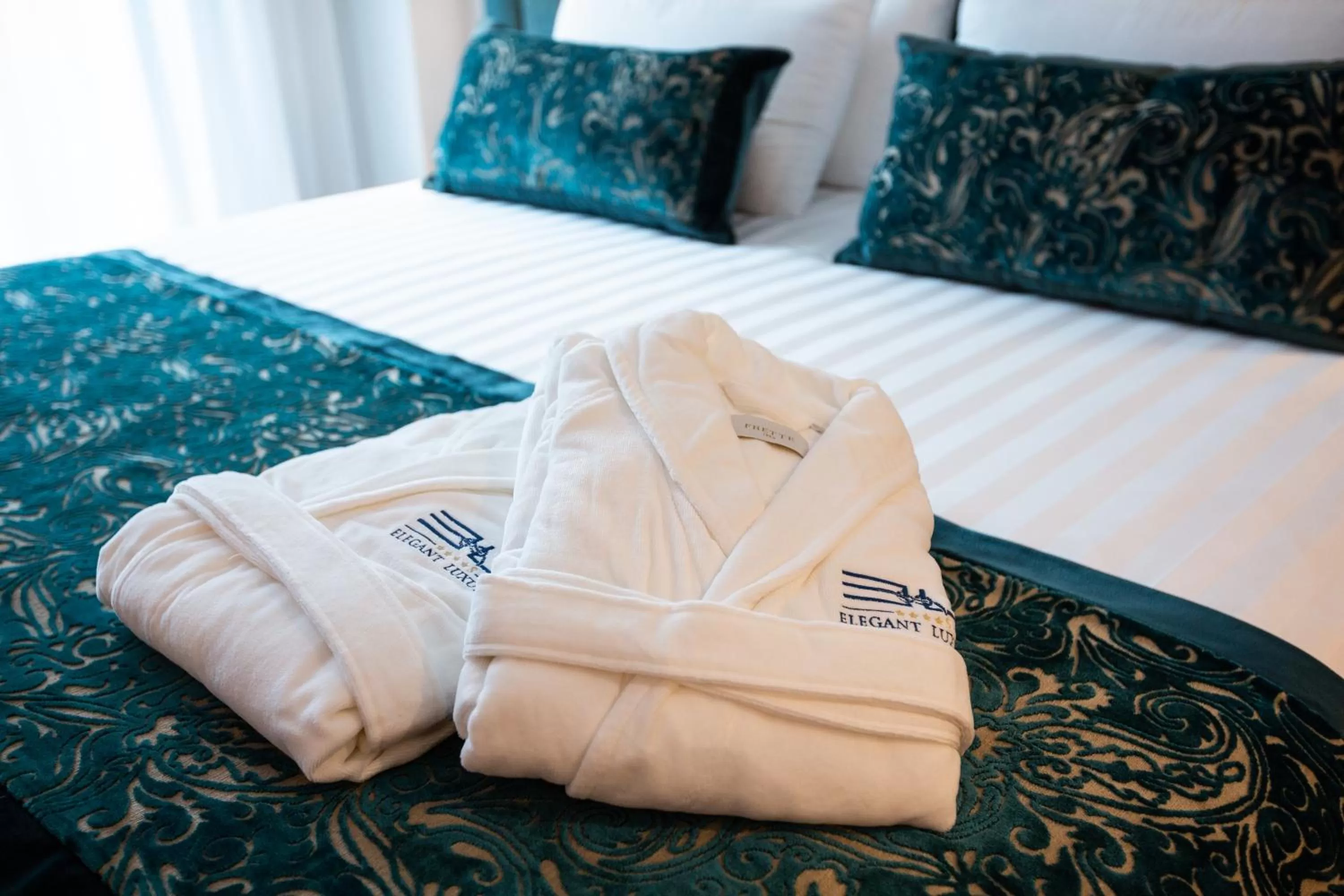 Bed in Boutique Hotel Élke Spa Superior