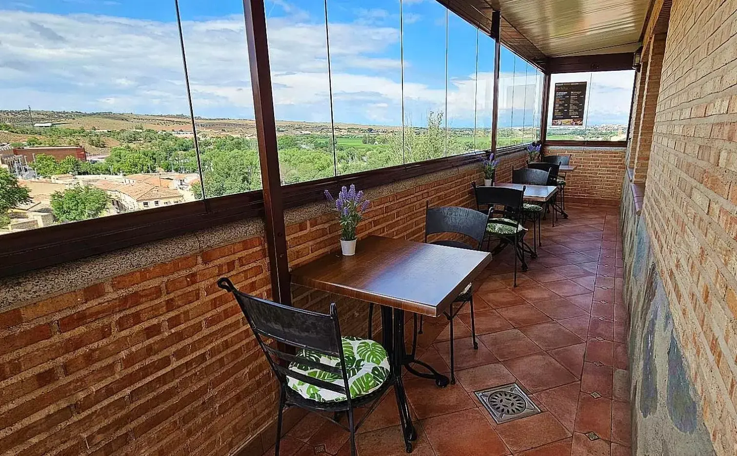 View (from property/room), Balcony/Terrace in Hotel Medina de Toledo