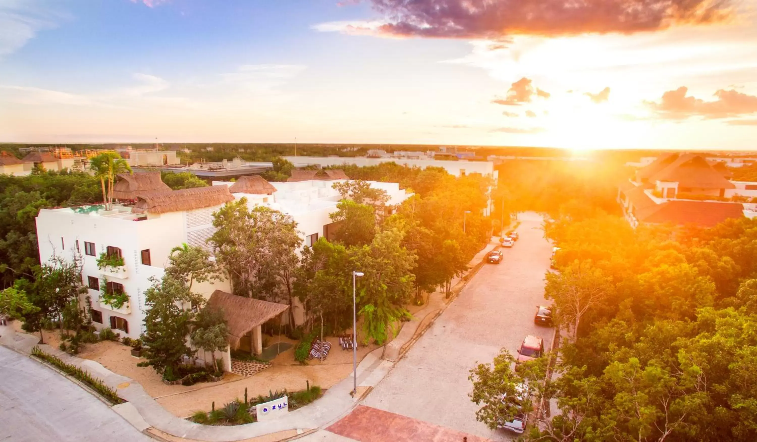 Bird's eye view, Bird's-eye View in Azul Tulum by GuruHotel