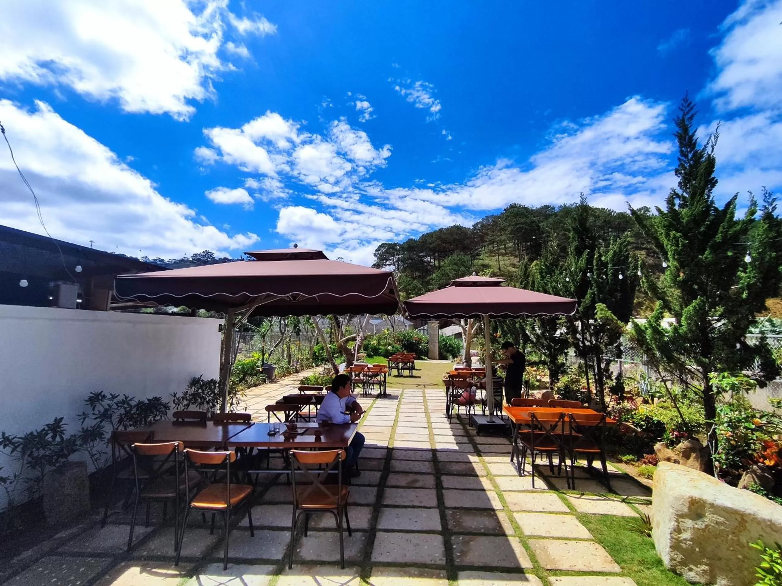 Garden in GREENECO DA LAT HOTEL - Khách sạn Green Eco Đà Lạt