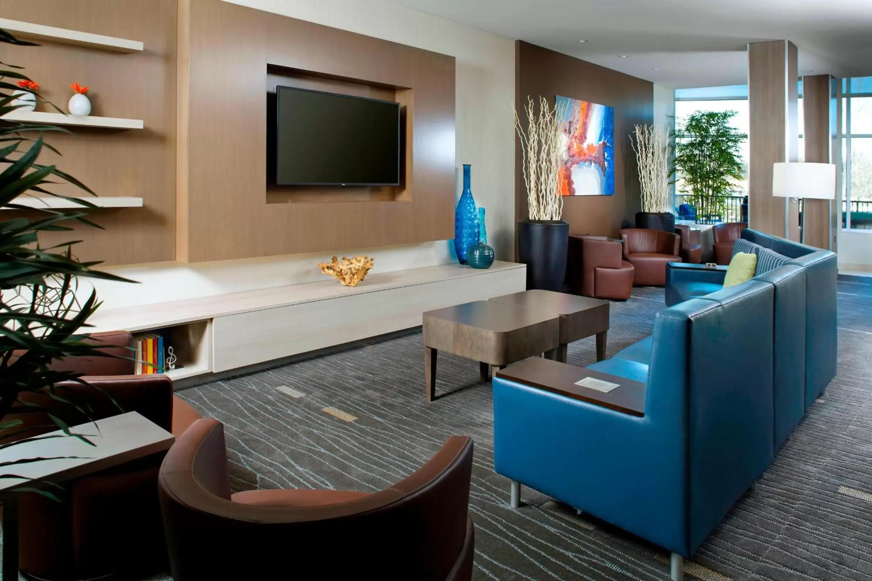 Lobby or reception, Seating Area in Courtyard by Marriott Knoxville West/Bearden
