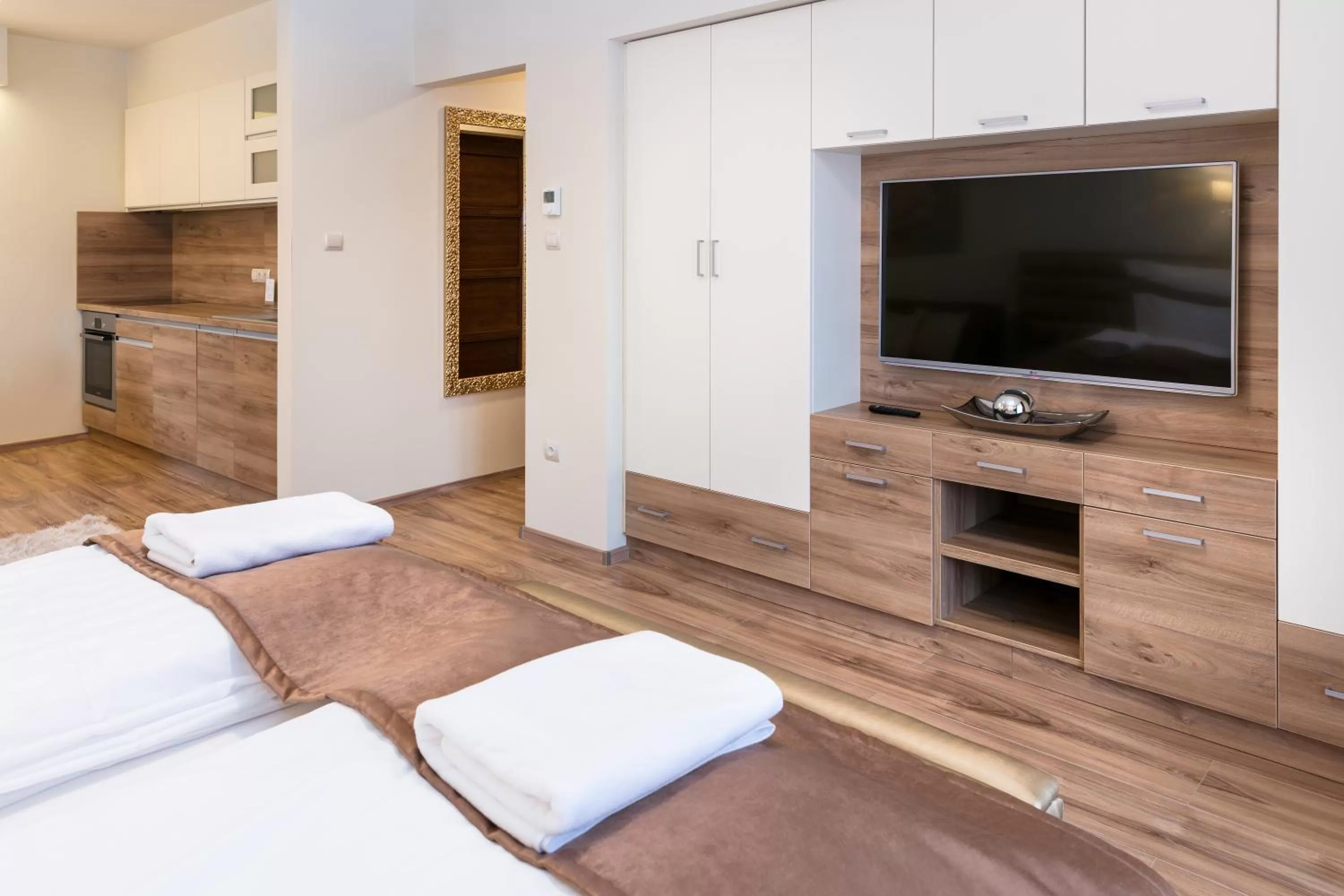 Bed in Főtér Rezidencia 2