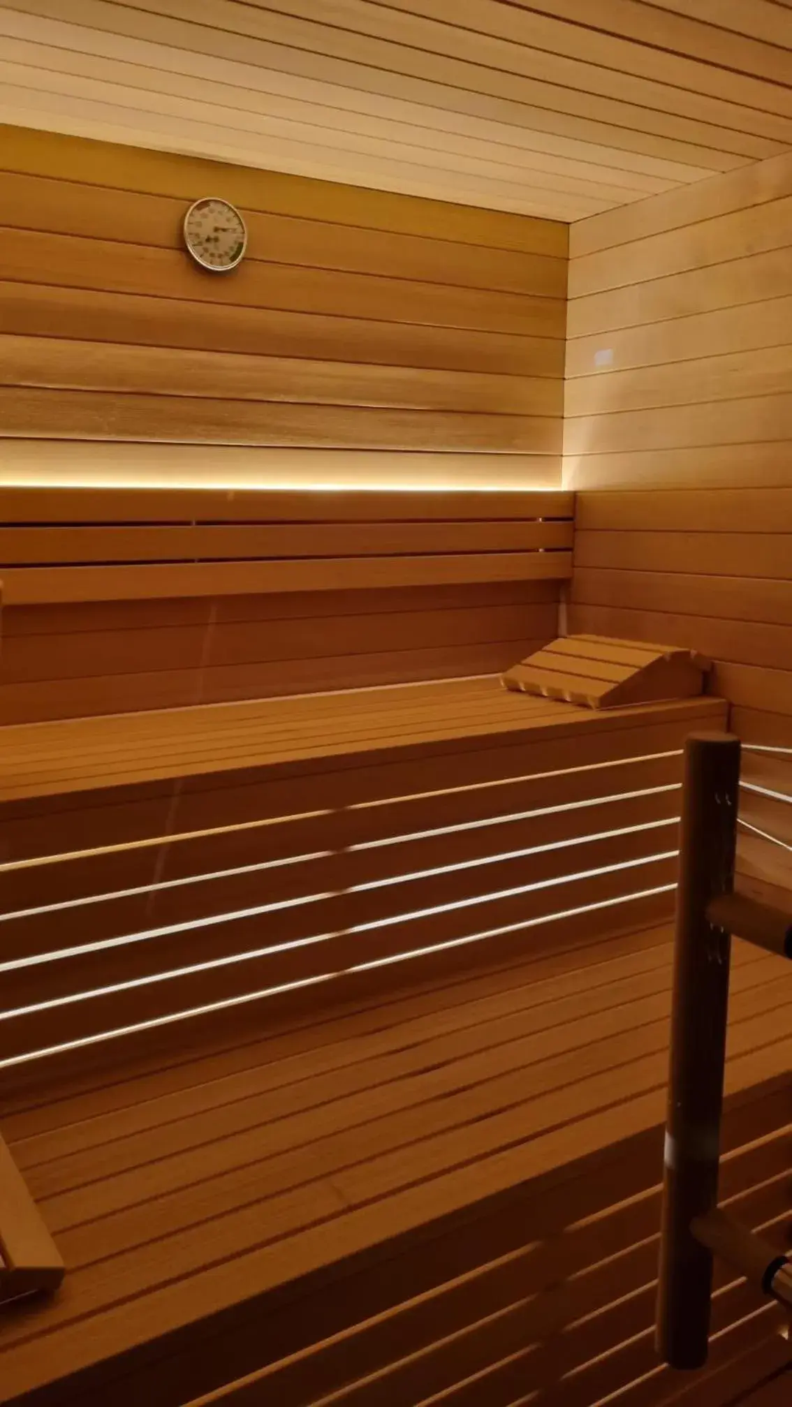 Sauna in Hotel Leon d'Oro